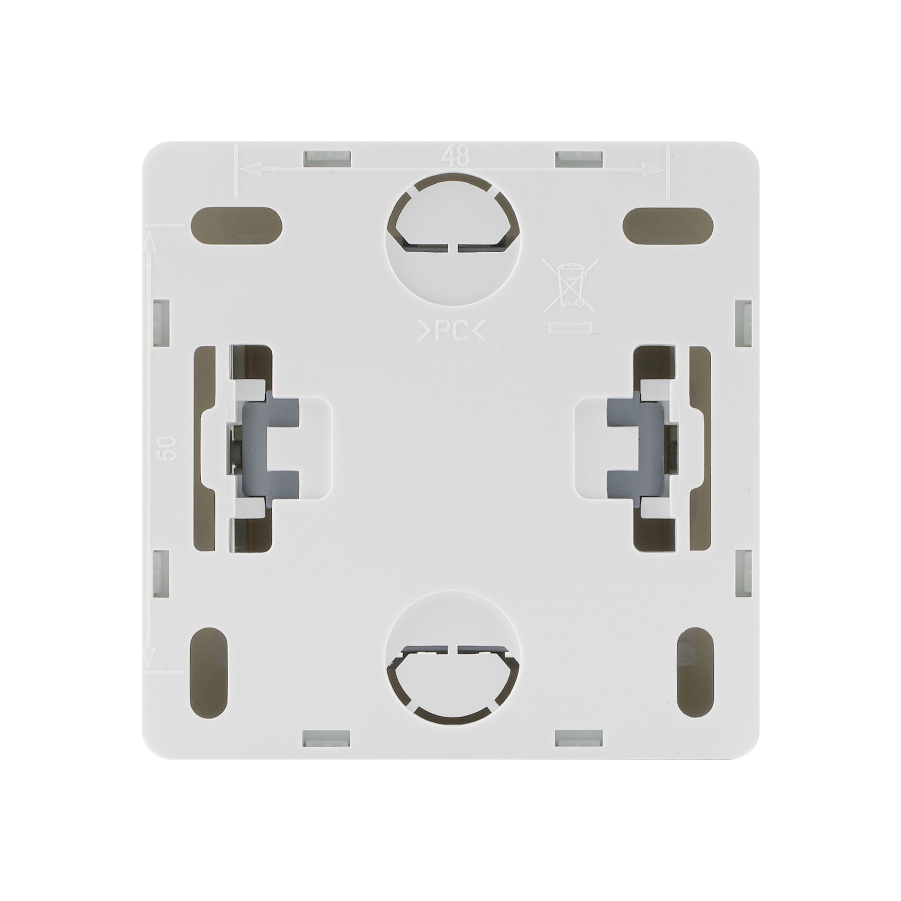 Comutador saliente LEXMAN Surface branco - 7