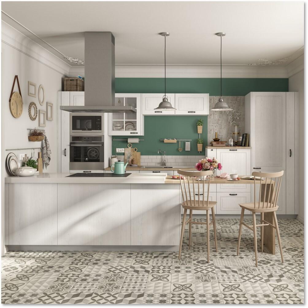 Fianco per mobile cucina DELINIA ID Mosca rovere grigio chiaro L 60 x H 76.8 cm - 3