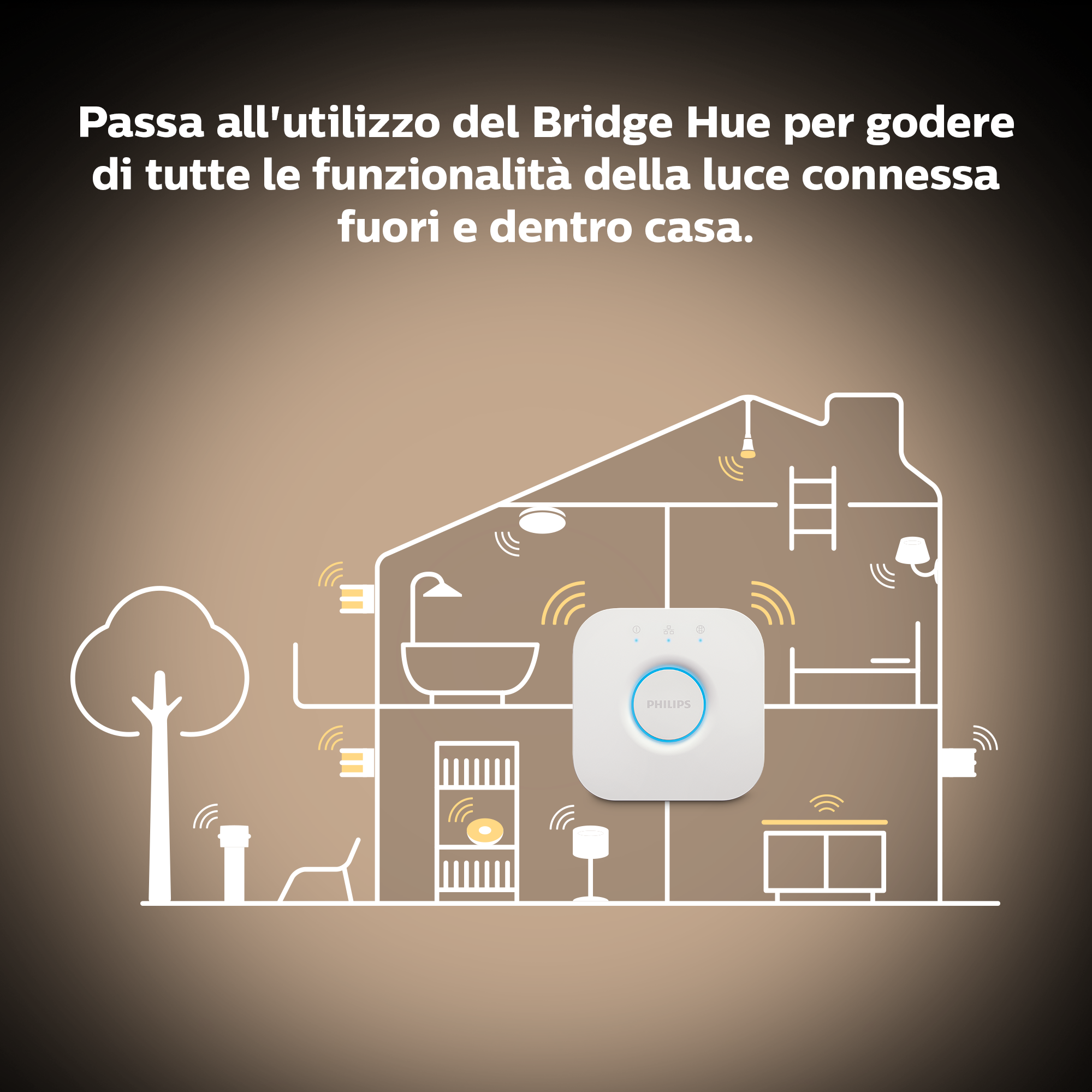 Lampadina HUE AMBIENCE BLUETOOTH, LED, GU10 faretto, trasparente, cct, 5W= 350 LM 42° dimmerabile, PHILIPS HUE - 10