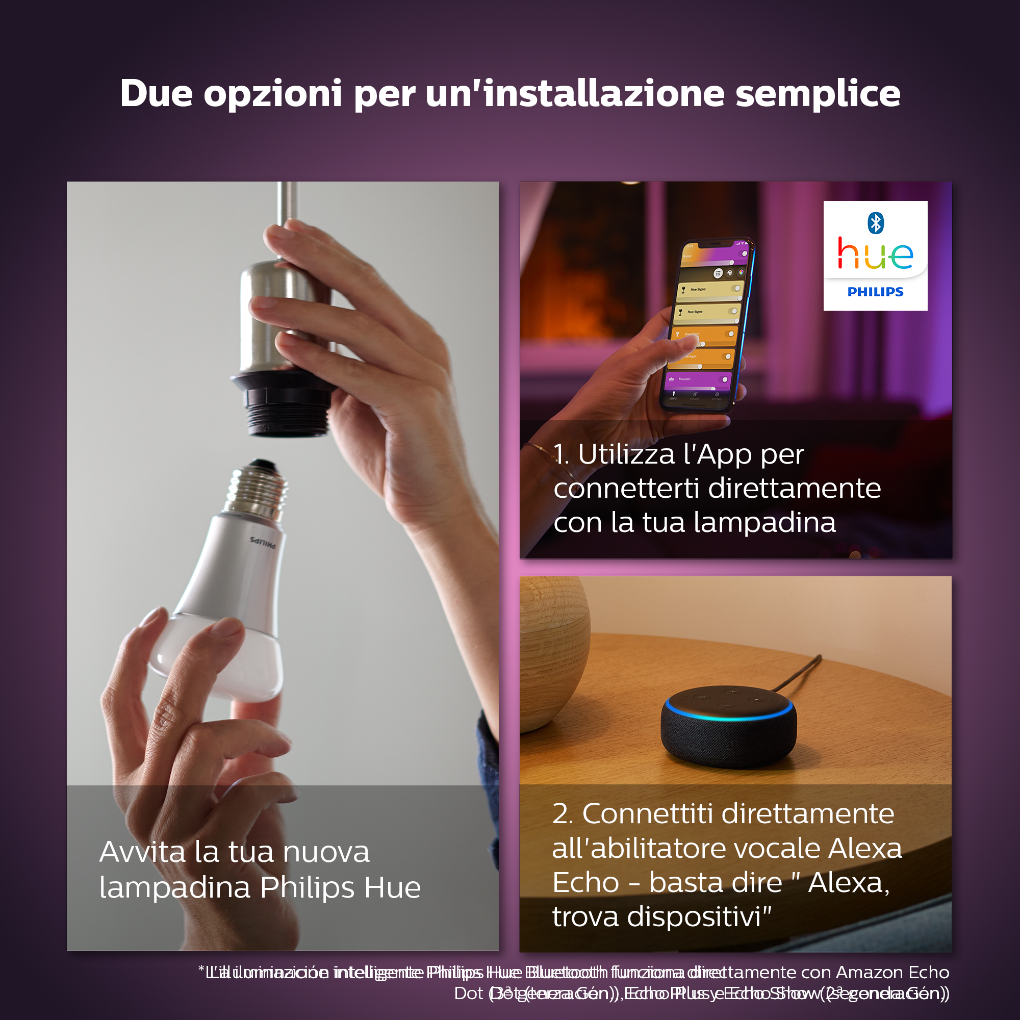 Lampadina smart HUE COLOR BLUETOOTH, LED, GU10 faretto, trasparente, rgb, 5.7W= 350 LM (equiv 50 W), 43° dimmerabile, PHILIPS HUE - 11