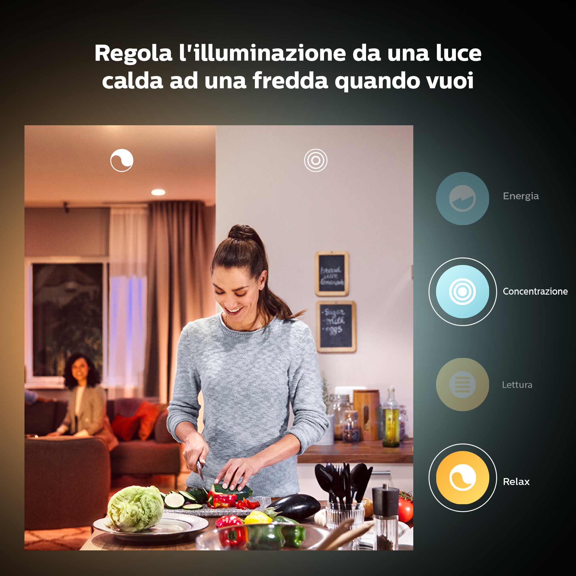 Lampadina HUE AMBIENCE BLUETOOTH, LED, GU10 faretto, trasparente, cct, 5W= 350 LM 42° dimmerabile, PHILIPS HUE - 9