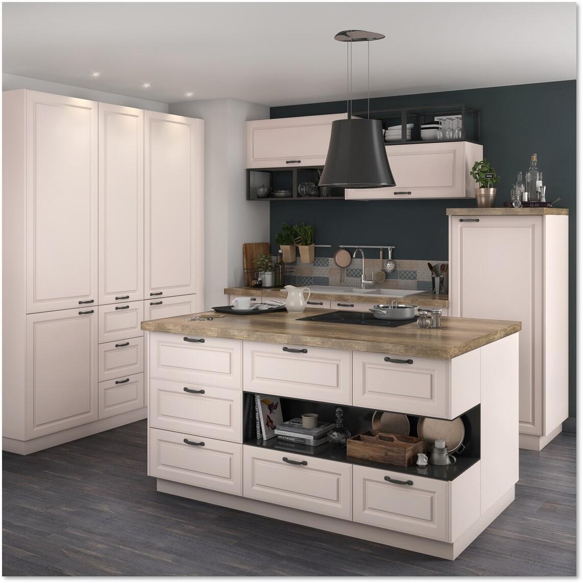 Fianco per mobile cucina DELINIA ID Oxford panna L 60 x H 137.6 cm - 8