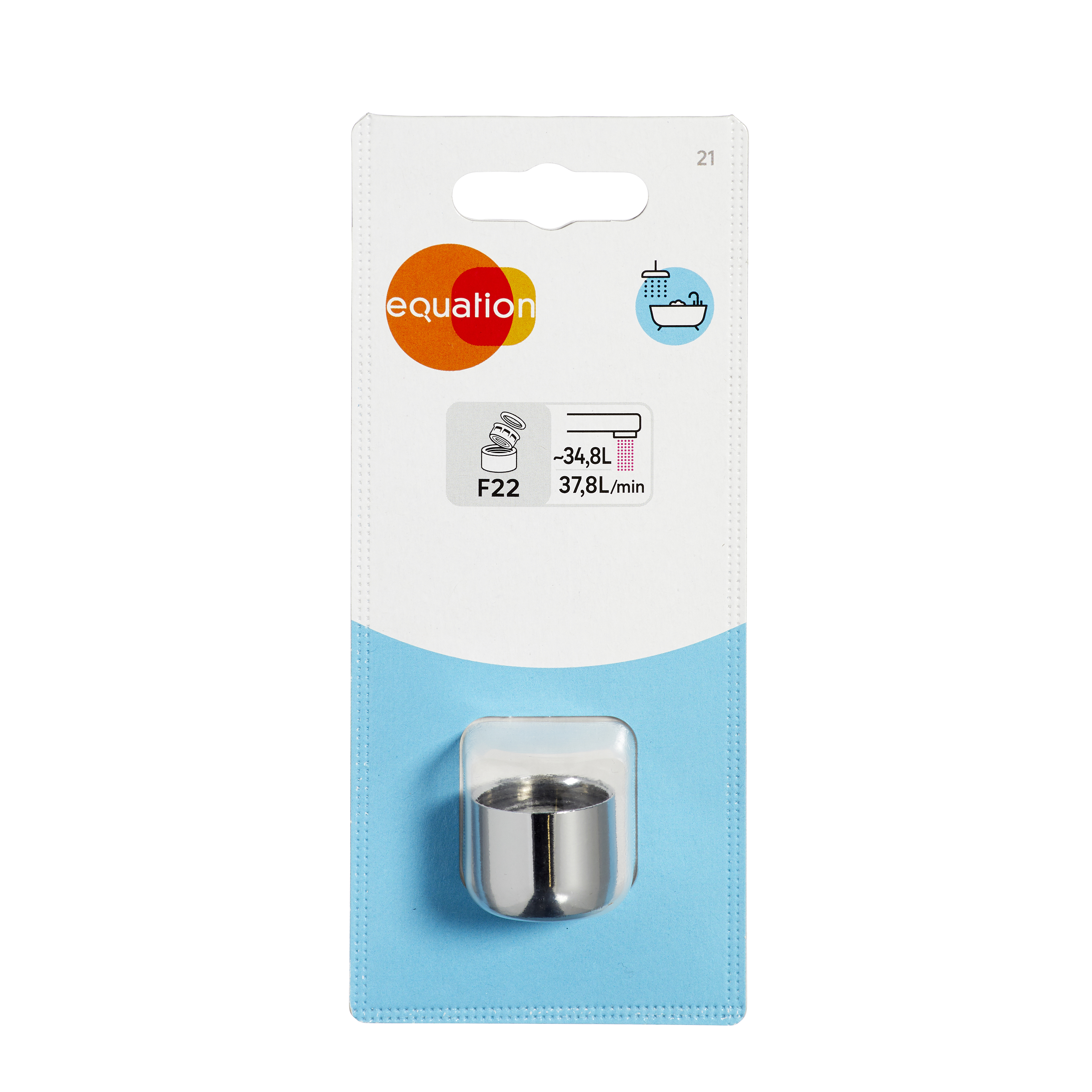 Mousseur robinet baignoire, F22, EQUATION - 7