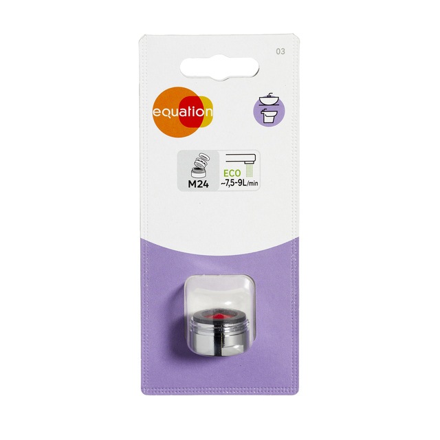 Mousseur robinet salle de bain, M24, eco, EQUATION