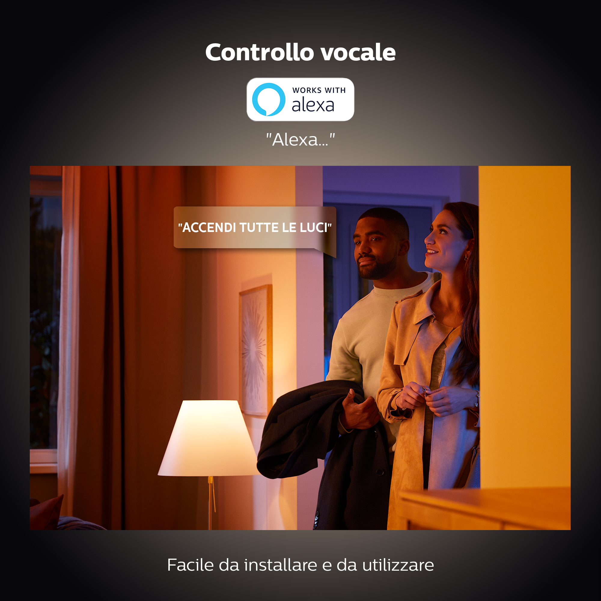 Lampadina HUE AMBIENCE BLUETOOTH, LED, GU10 faretto, trasparente, cct, 5W= 350 LM 42° dimmerabile, PHILIPS HUE - 7