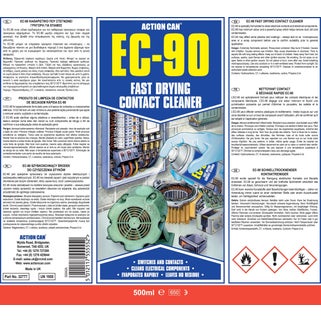 Σπρέι ηλεκτρικών επαφών ταχείας δράσης 500ml EC-90 ACTIONCAN