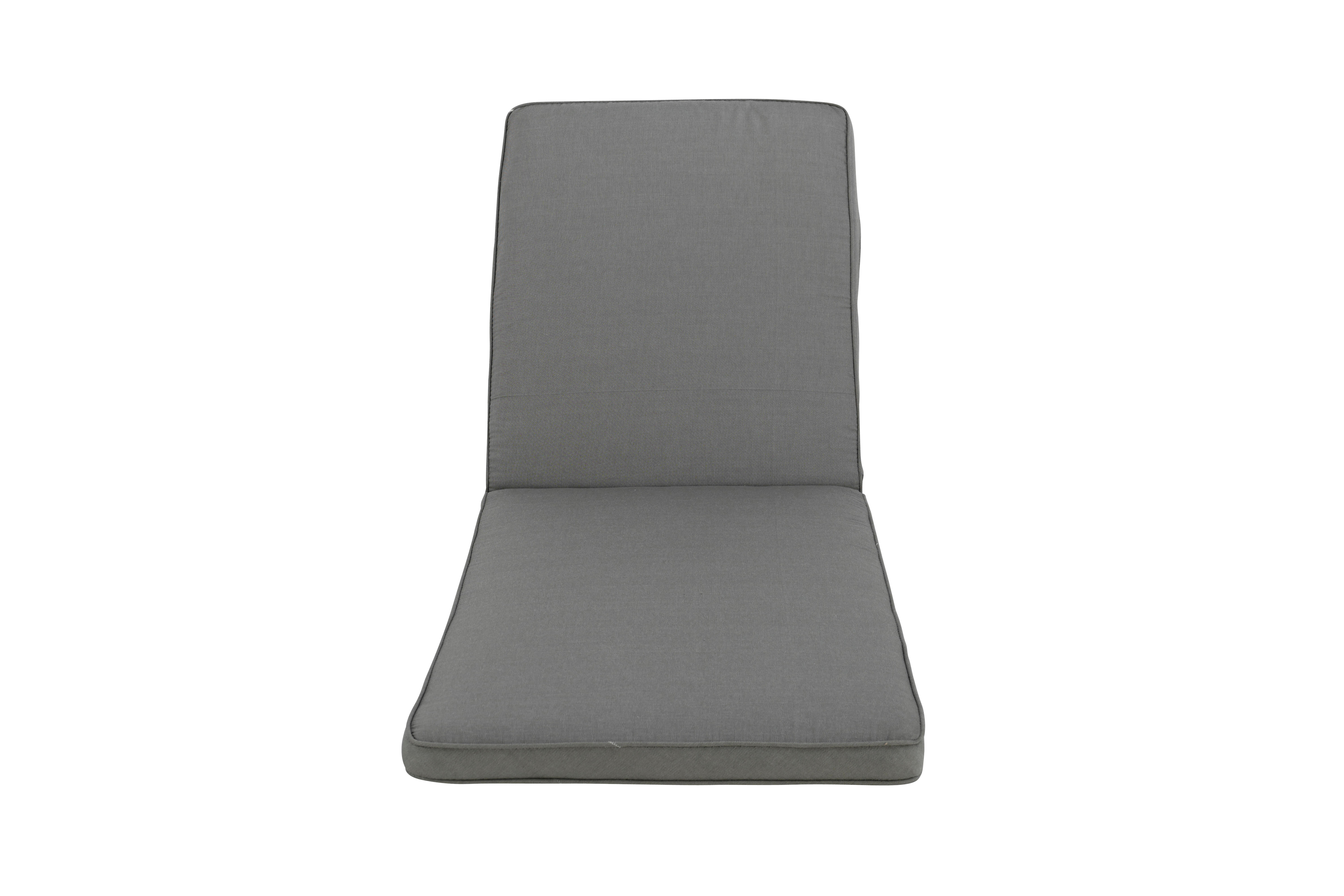 Cuscino per lettino in poliestere RESEAT grigio antracite 190 x 65 x Sp 5 cm - 2