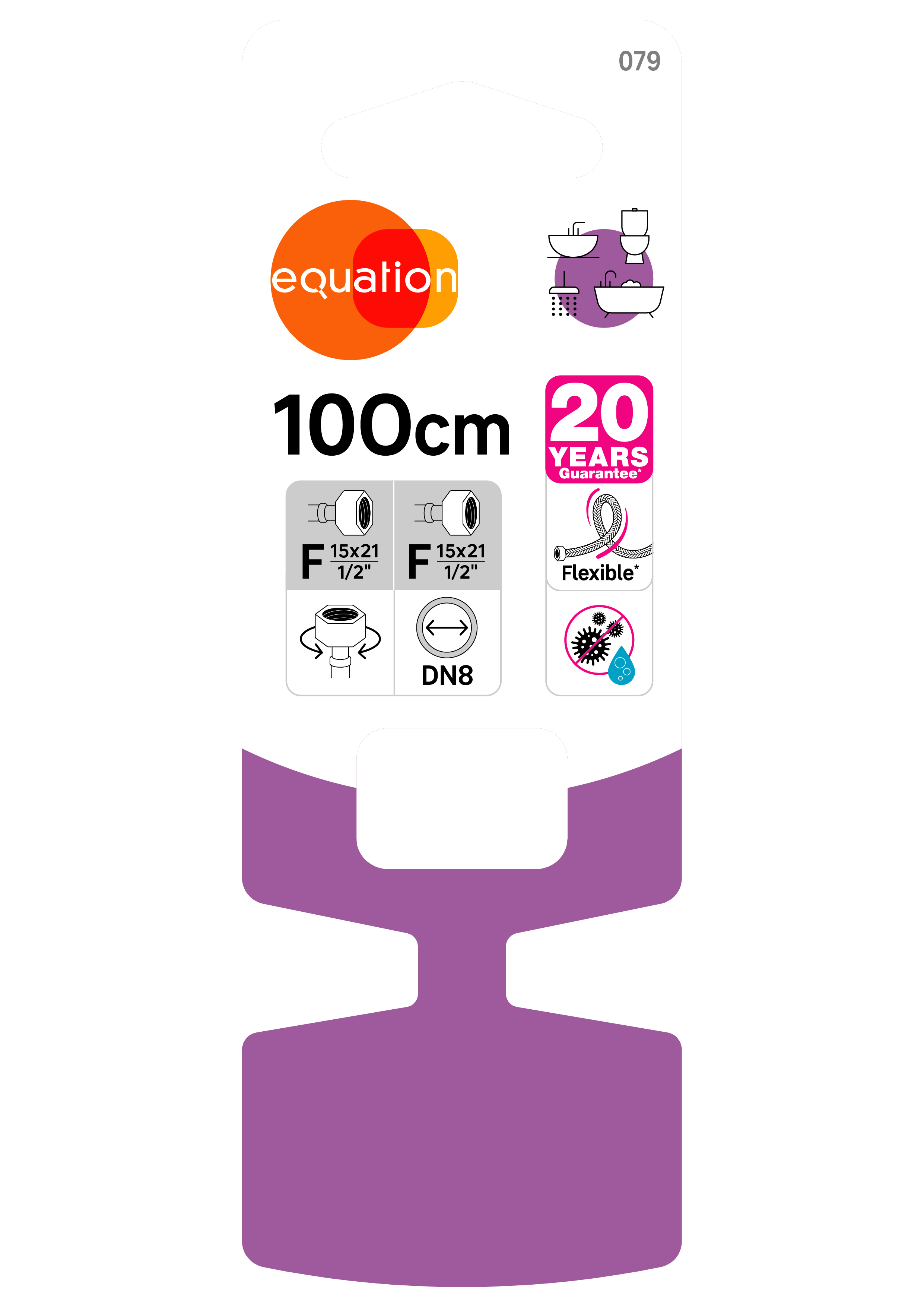 Flexible femelle/femelle 15x21 (1/2