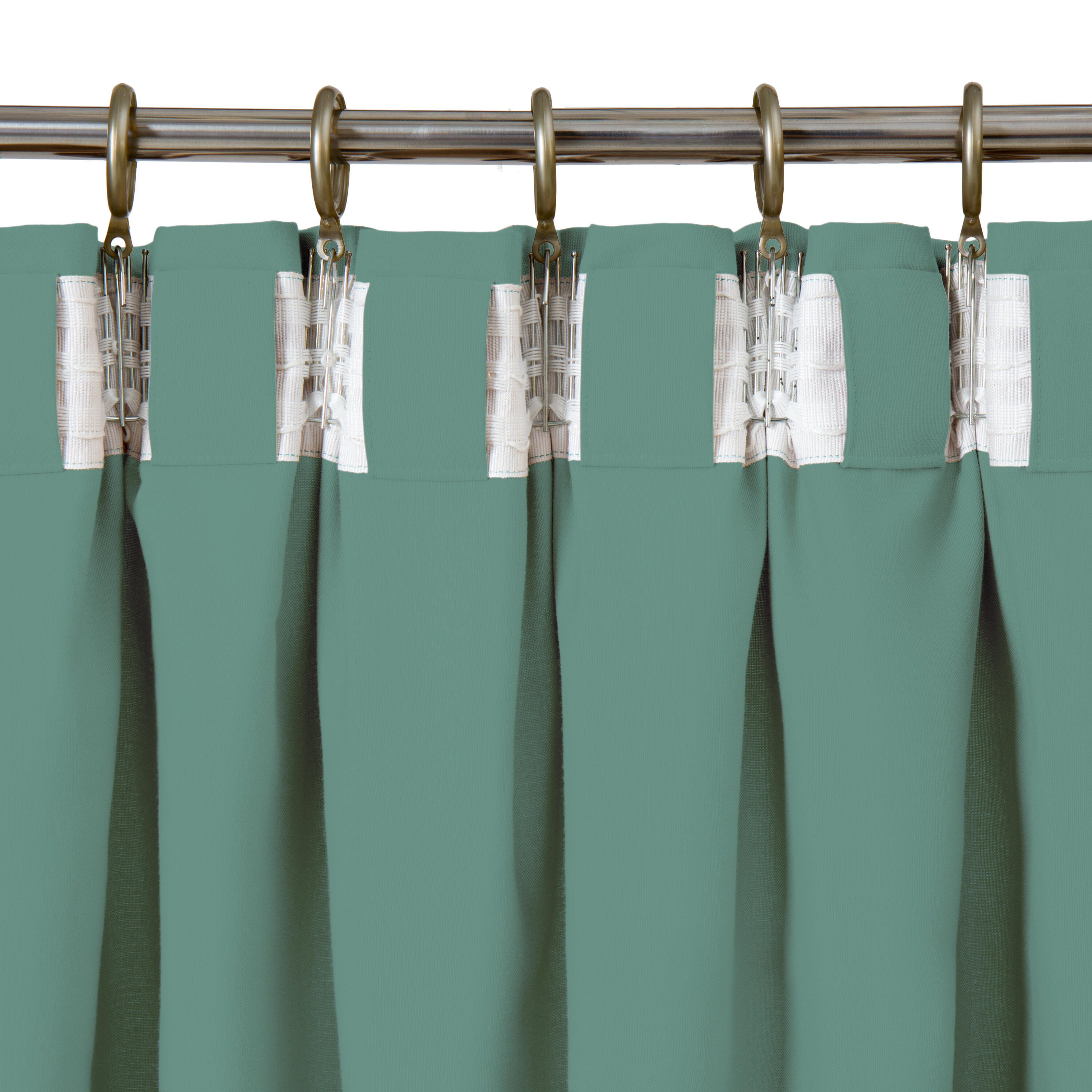 Zasłona Pharell Cactus zielona 140 x 280 cm na taśmie Inspire - 14