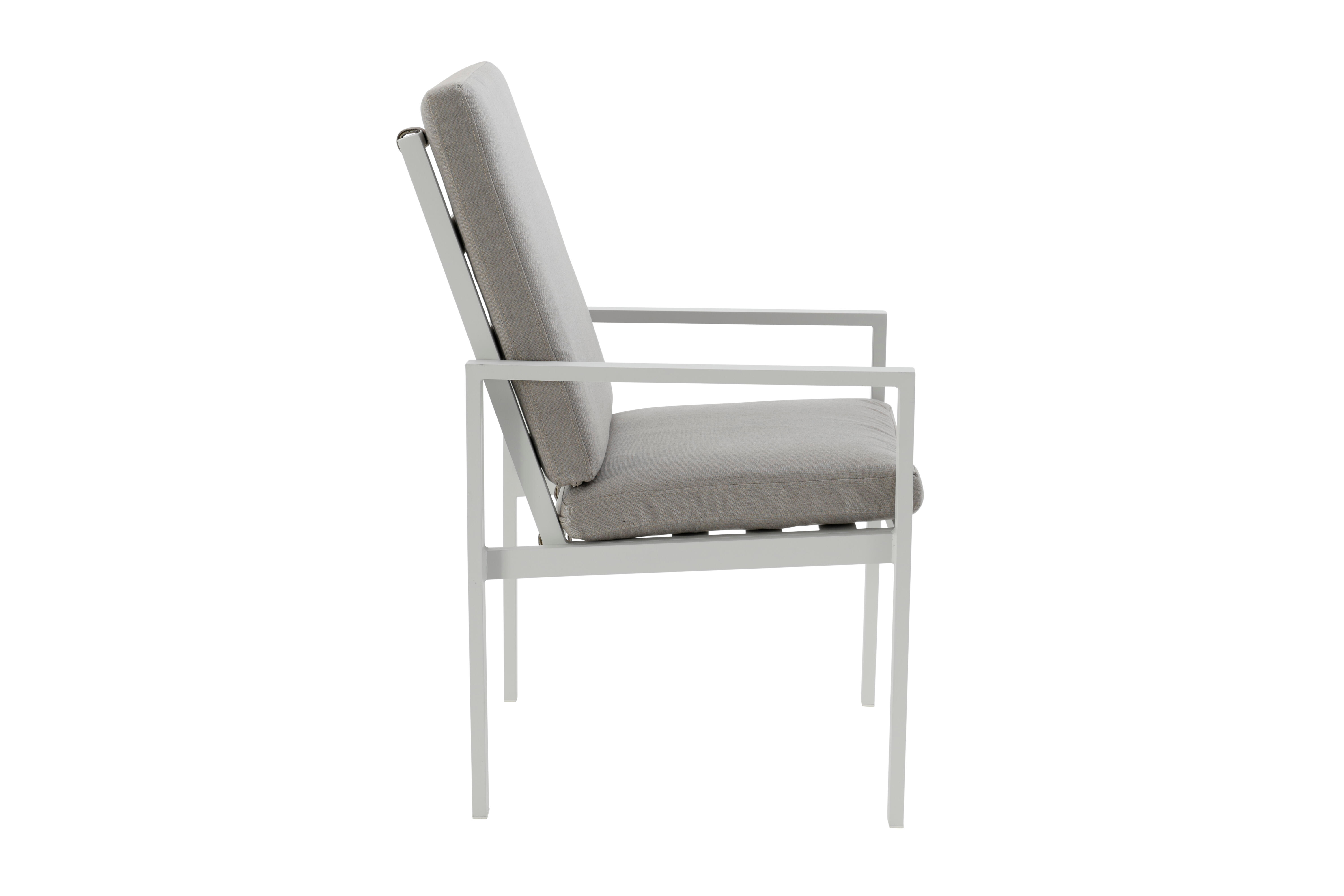 2 Cadeiras de alumínio NATERIAL LAS VEGAS BRANCO - 26