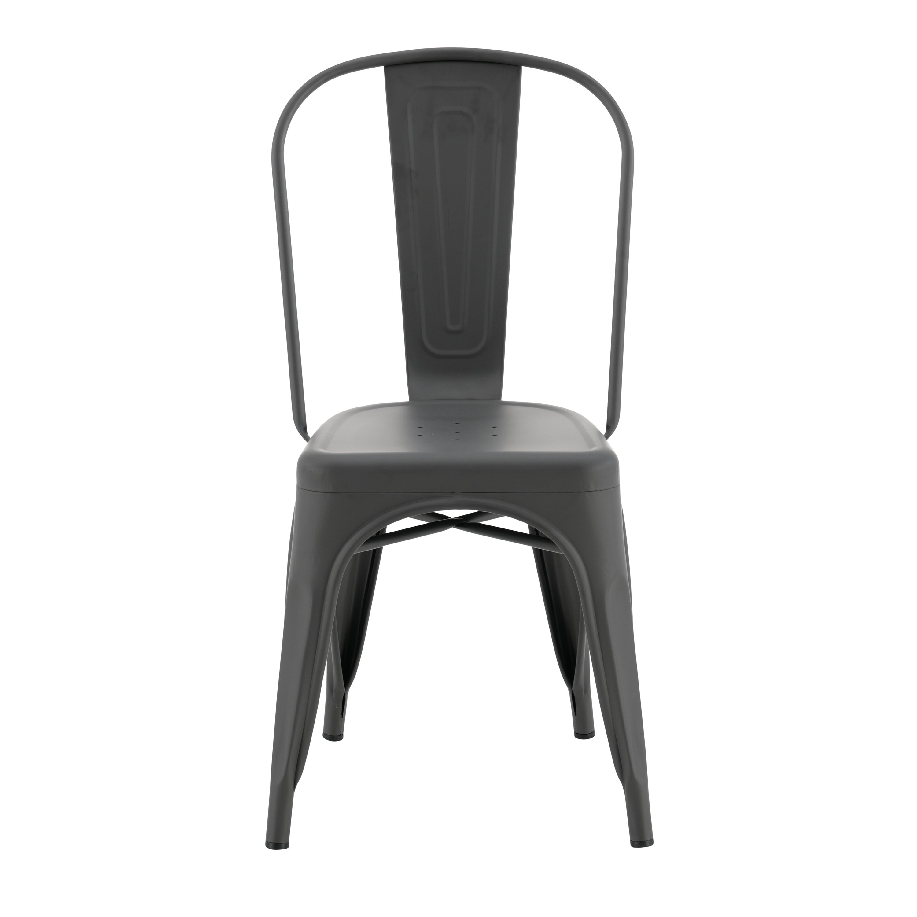 Silla de exterior de metal naterial soho antracita