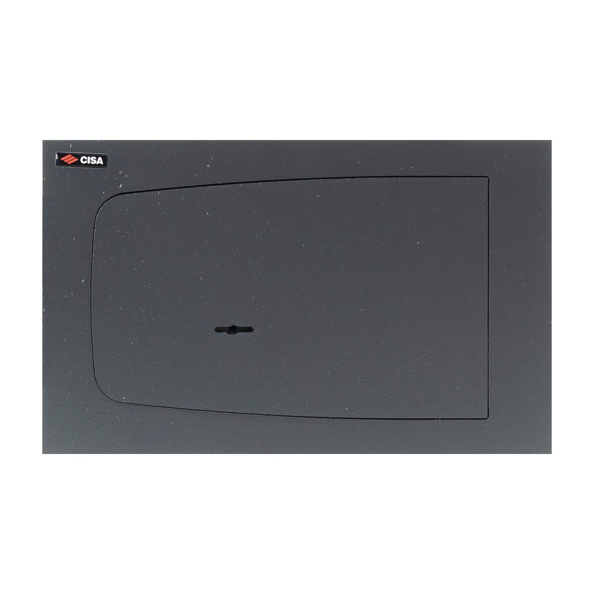Cassaforte A Muro CISA - Con Chiave, Dimensioni 36x24x19.5 Cm, Acciaio 8 Mm - Foto 4