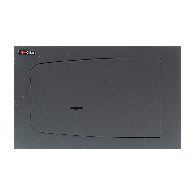 Cassaforte A Muro CISA - Con Chiave, Dimensioni 36x24x19.5 Cm, Acciaio 8 Mm - Foto 4