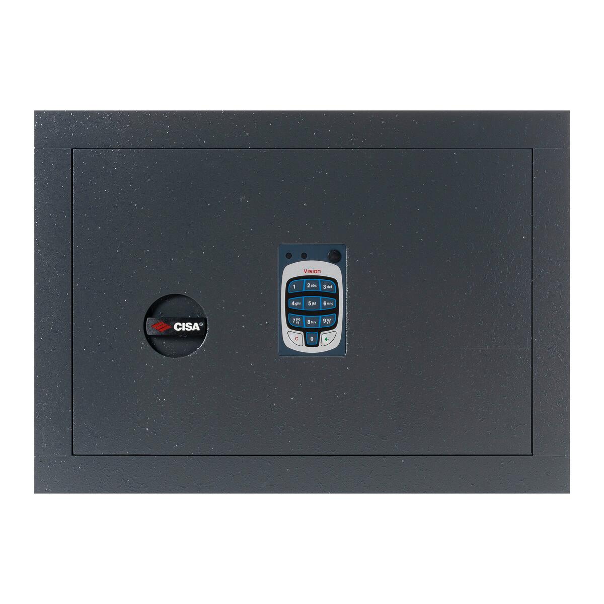 Cassaforte con codice elettronico CISA DGT Vision a incasso L 42 x H 30 x P 30 cm - 2
