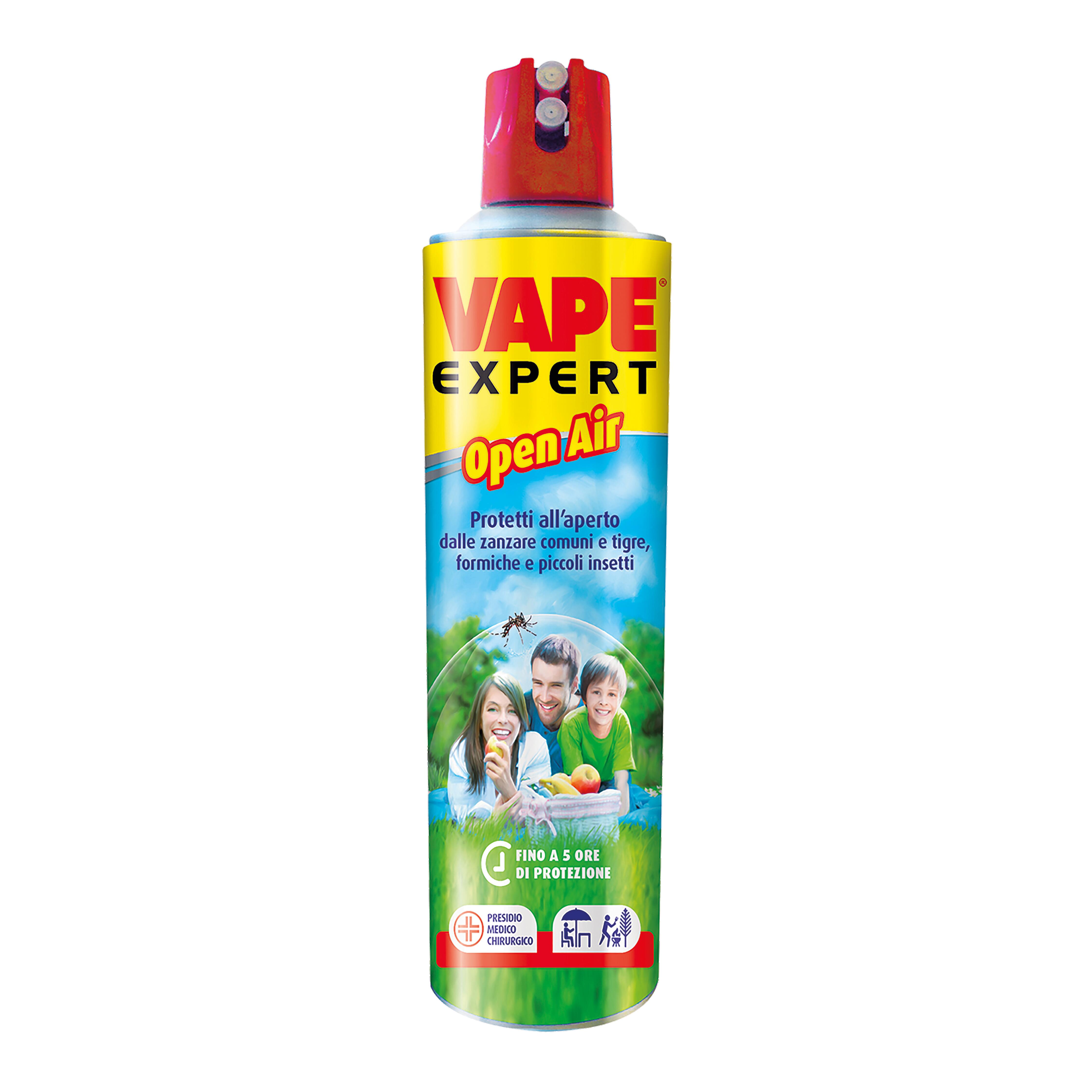 Insetticida spray per zanzare VAPE open air expert 600 ml - 4
