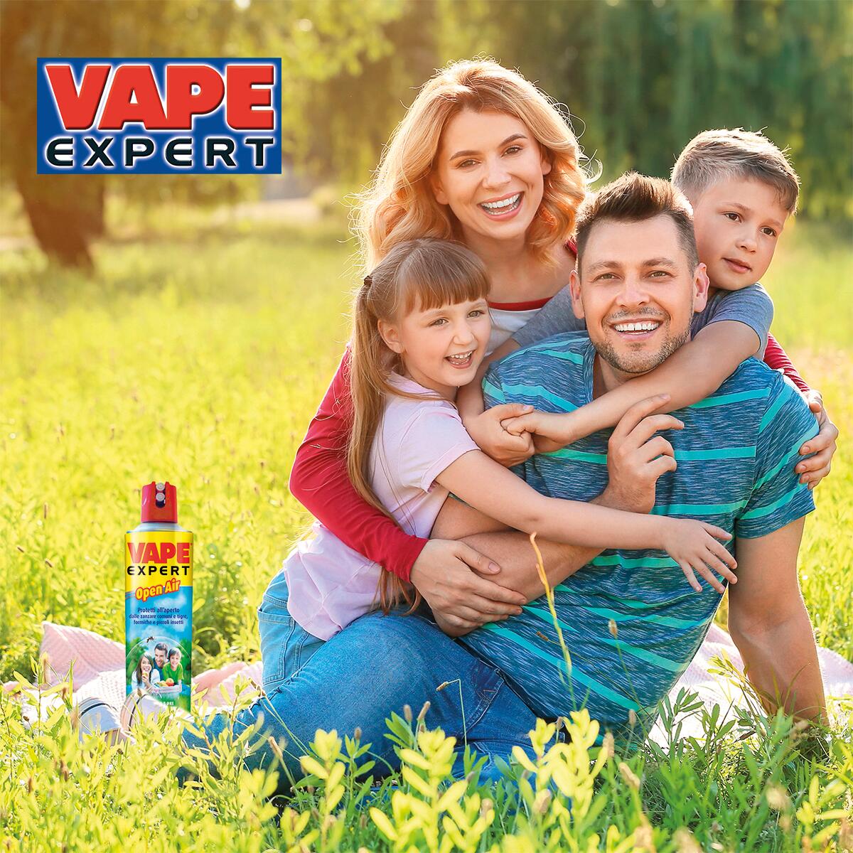 Insetticida spray per zanzare VAPE open air expert 600 ml - 2