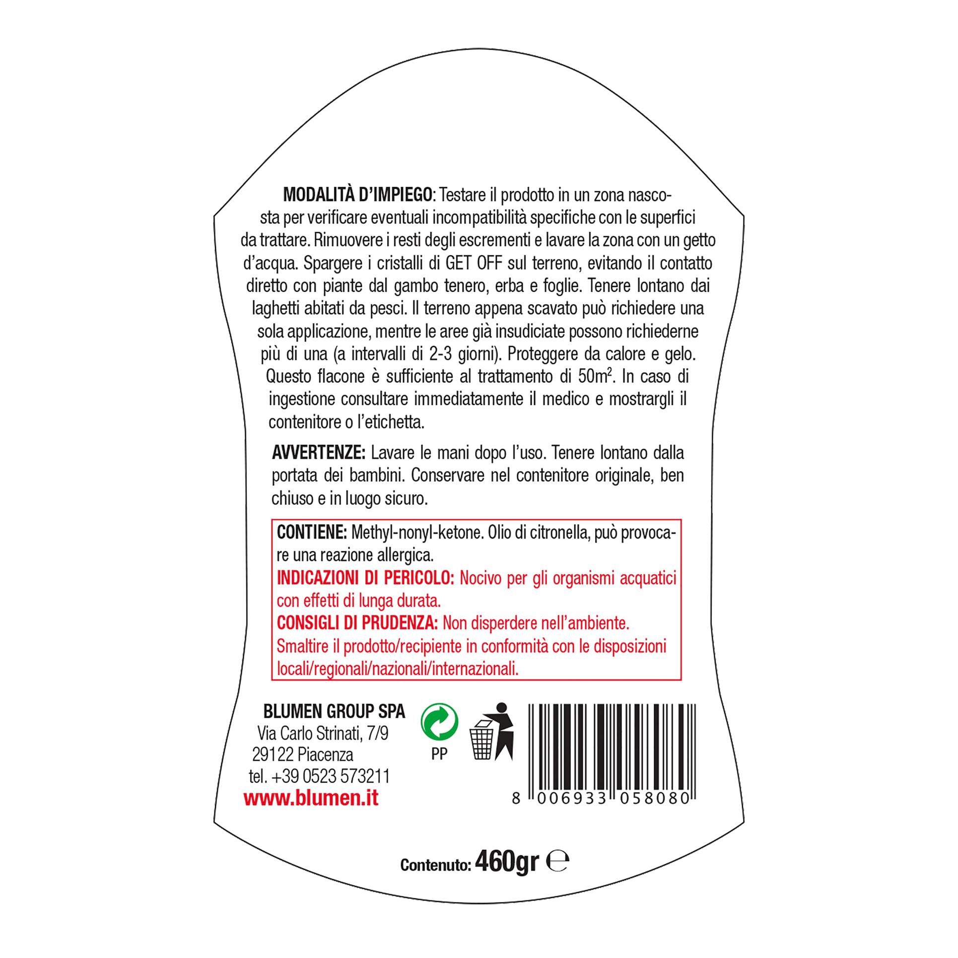 Disabituante GET OFF 460 - 5