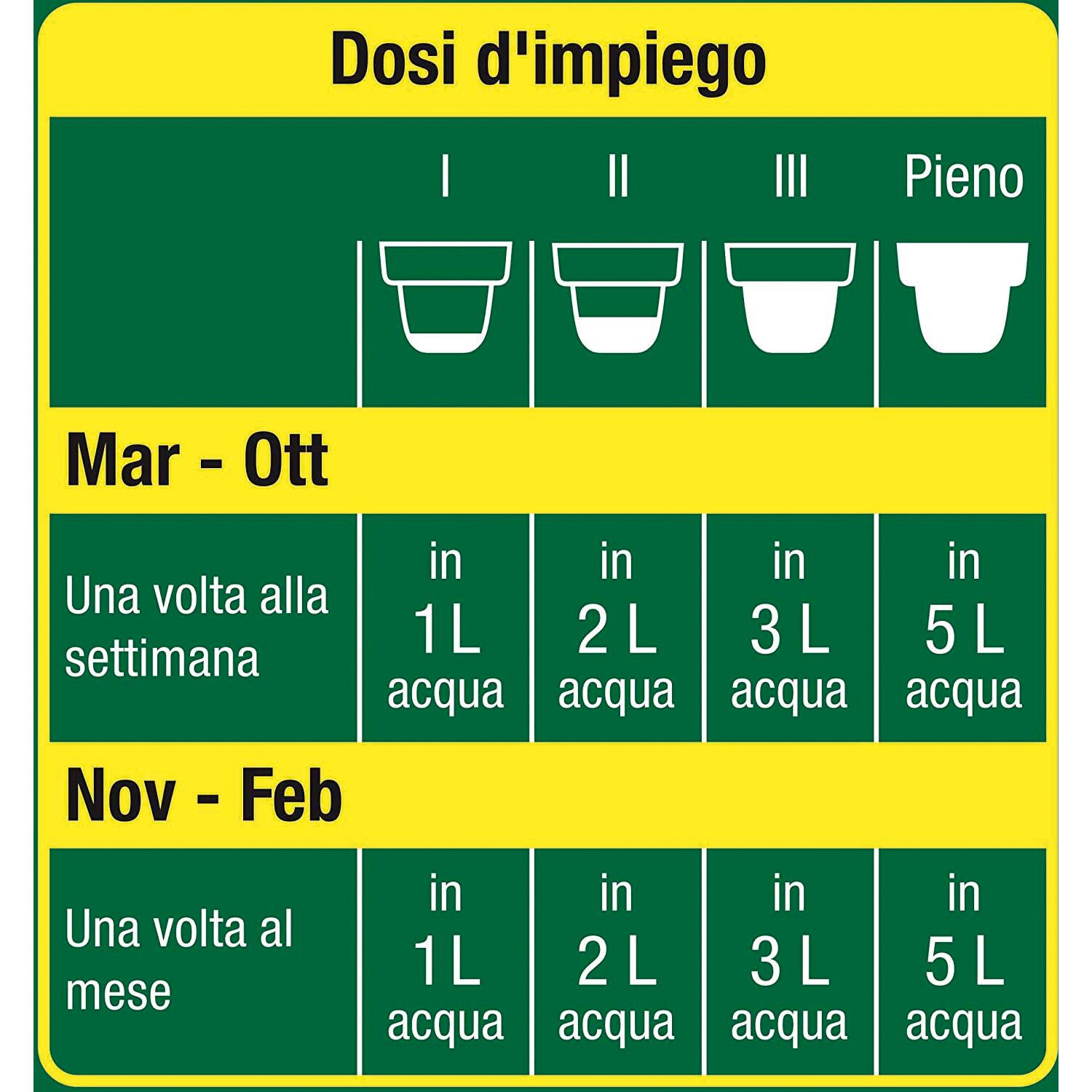 Concime liquido COMPO per piante verdi 1 L - 3