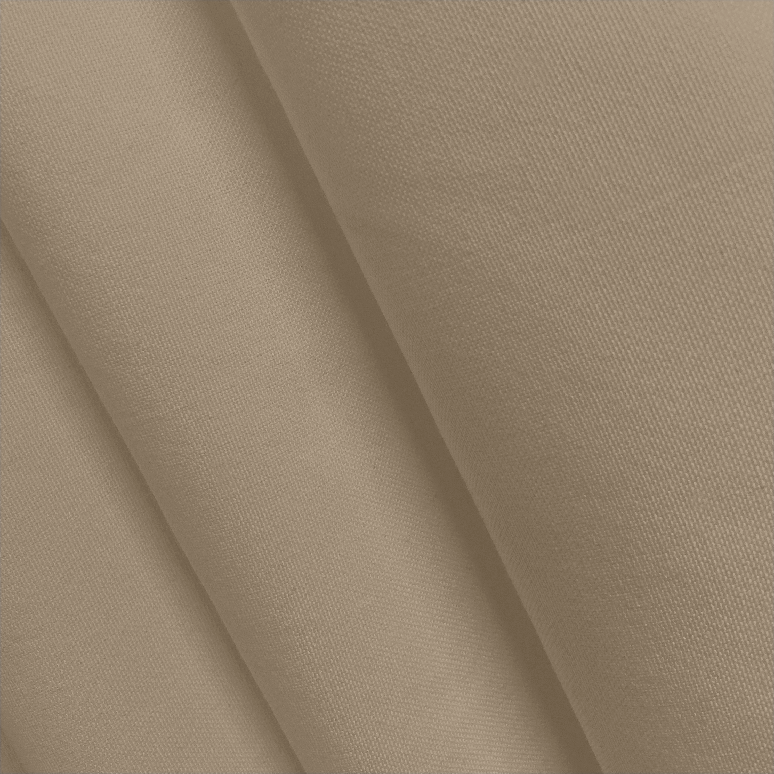 Cortina cinta fruncida, trabillas Pharell algodón de 140x280cm INSPIRE liso beige trench. Incluye cinta termoadhesiva - 4