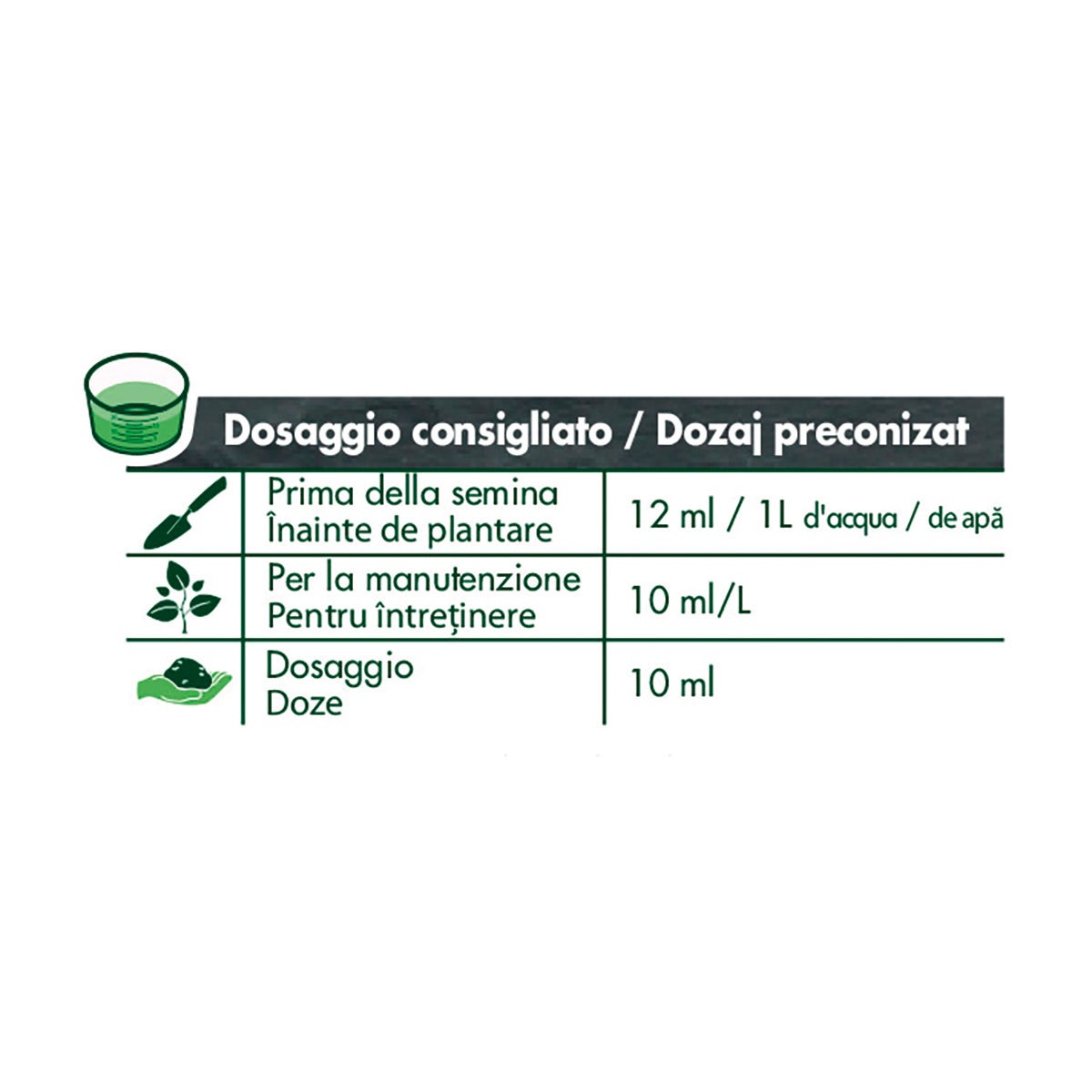 Concime liquido GEOLIA per piante verdi Organic 1 L - 3