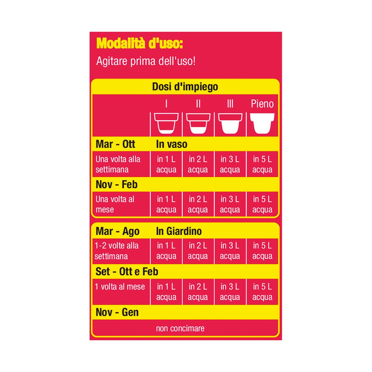 Concime liquido COMPO per roseti, conifere e arbusti ornamentali per rose 1 L - 2