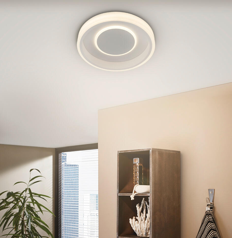 Plafonnier, design acrylique module led EGLO Remidos D.40 cm - 3