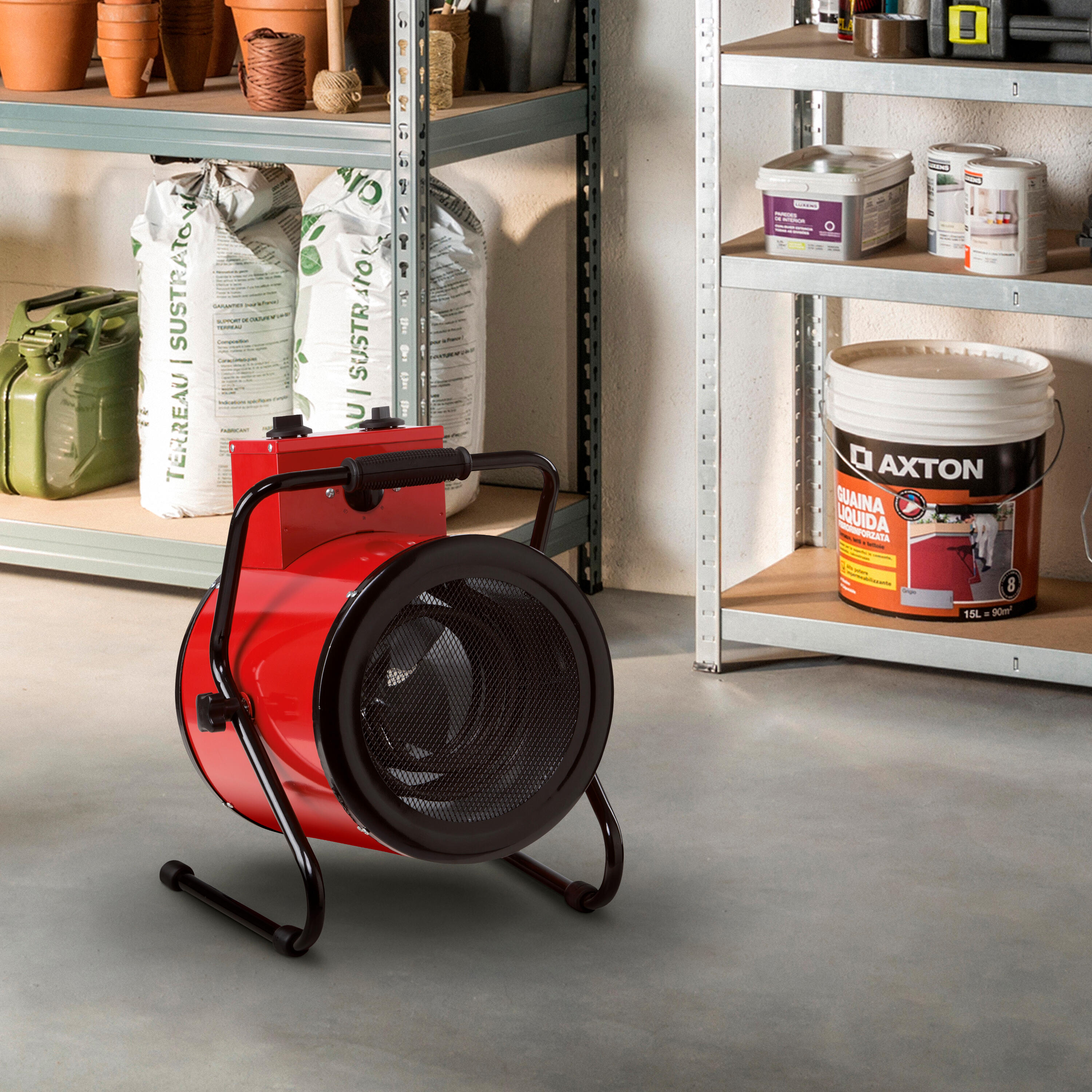 Chauffage de chantier 3300W EQUATION rouge - 2