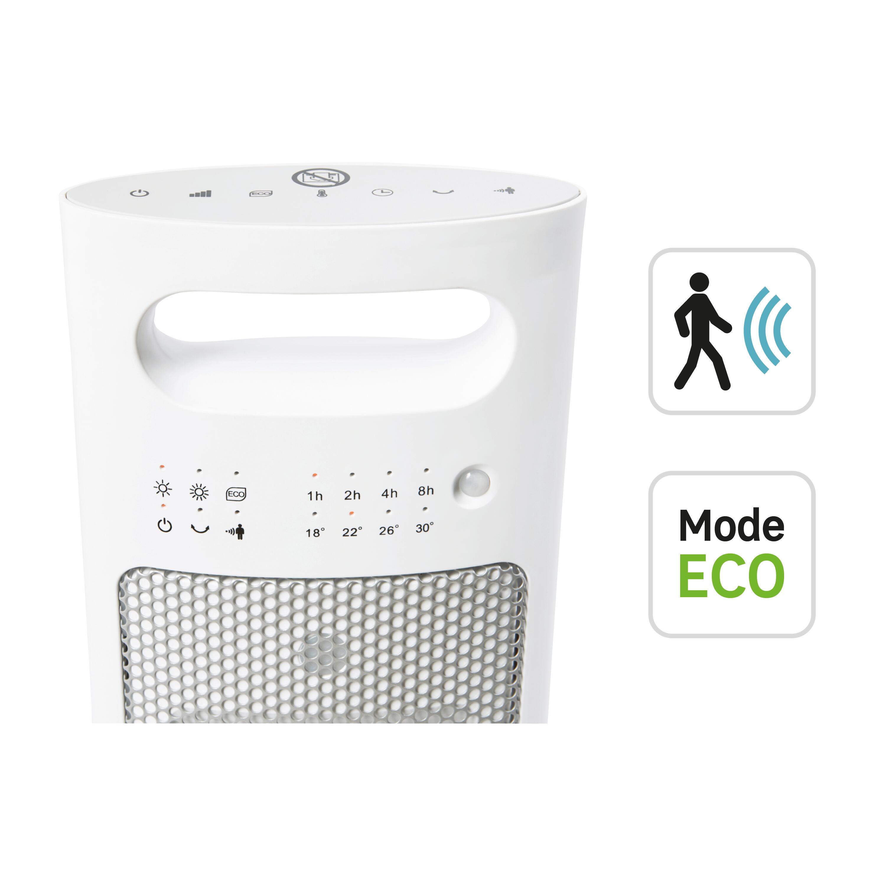 obecność równania wieży ceramicznej mobilnego ogrzewania elektrycznego - 0