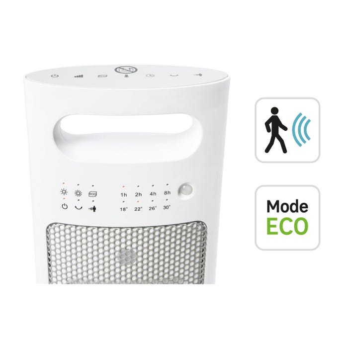 obecność równania wieży ceramicznej mobilnego ogrzewania elektrycznego