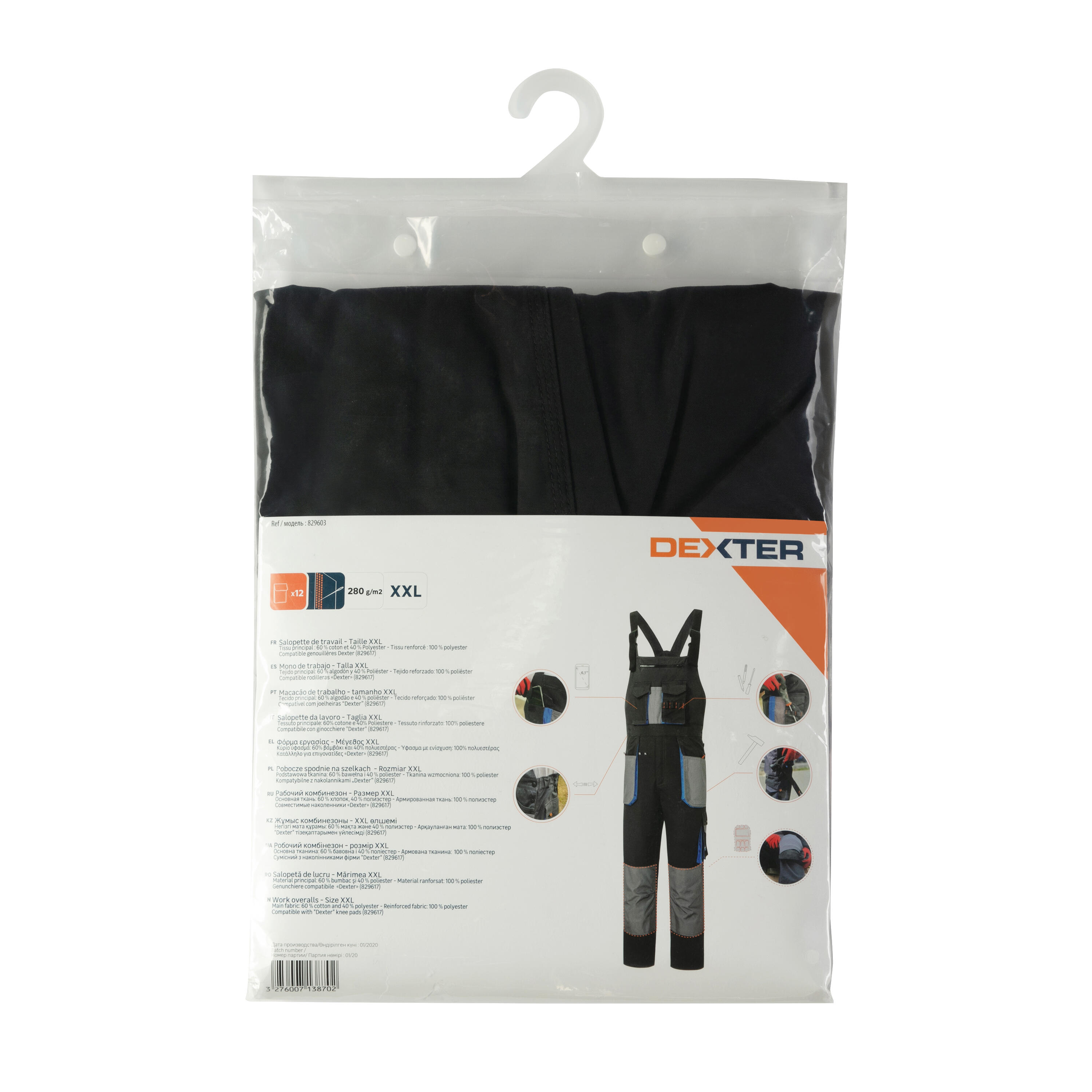 Jardineira DEXTER XXL - 10