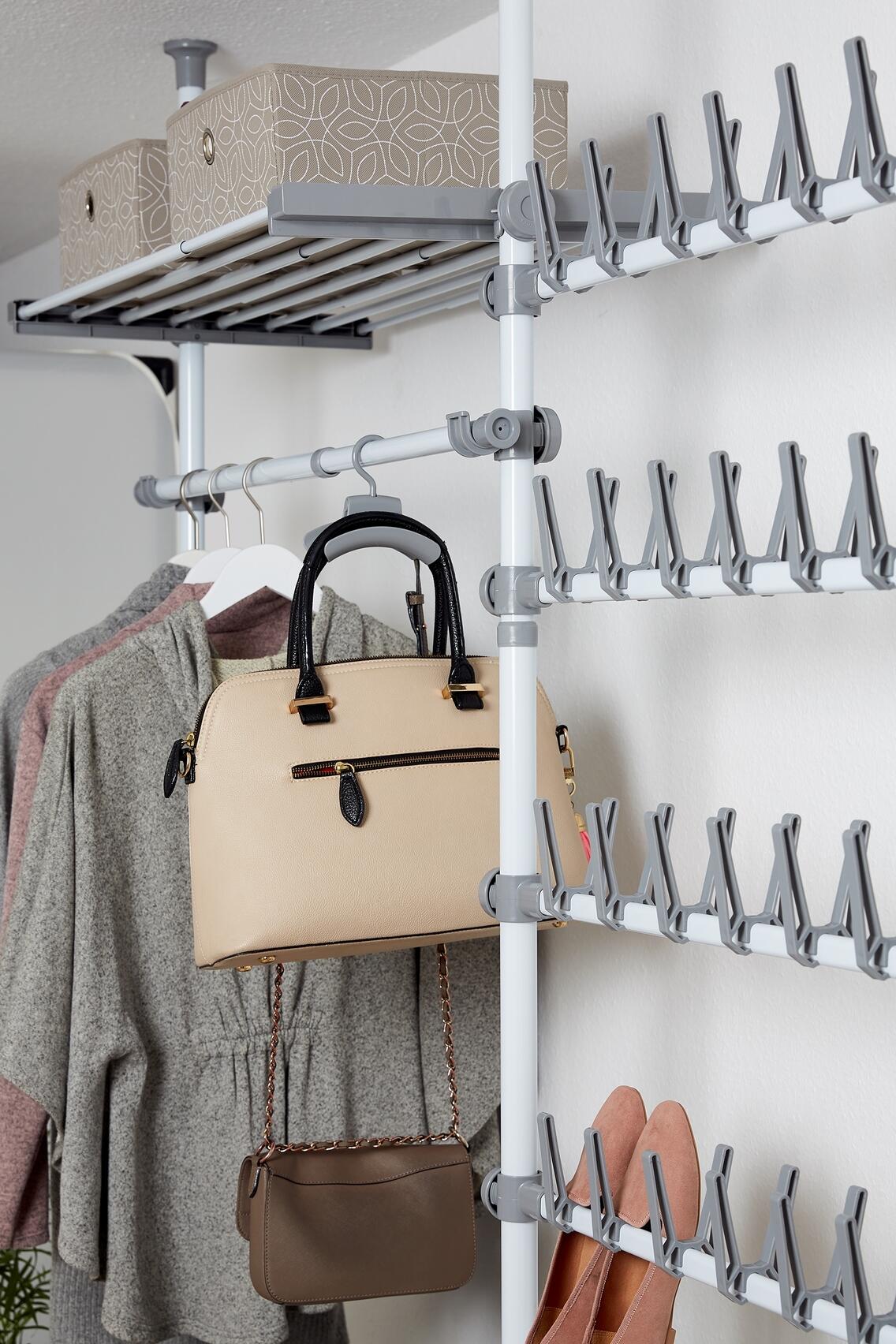 Lot de 2 Barres porte-vêtements HERKULES H.120 x L.75-120 - 3