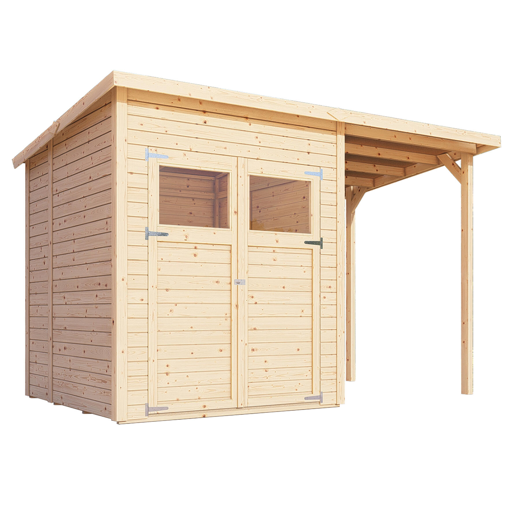 Abri de jardin bois 9m2 | Leroy Merlin