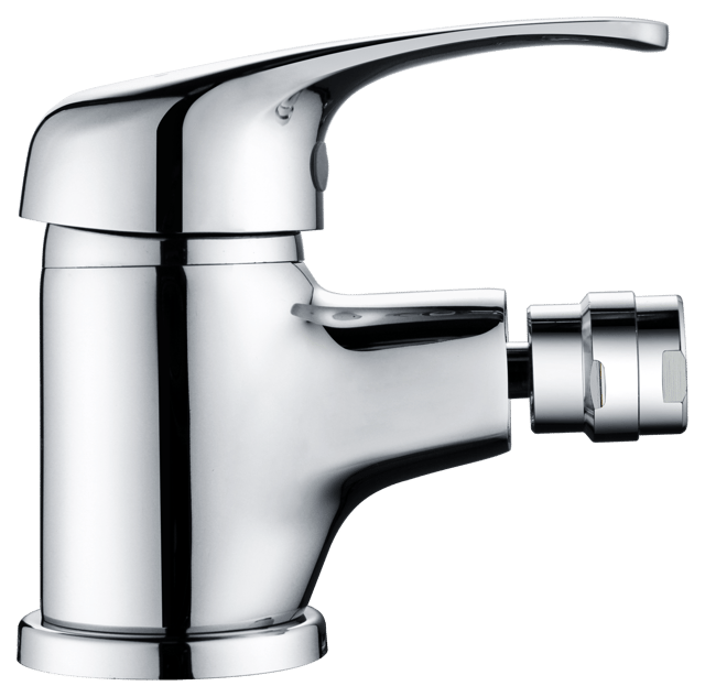 Rubinetto per bidet getto laminare cristallino Natu SENSEA cromo lucido