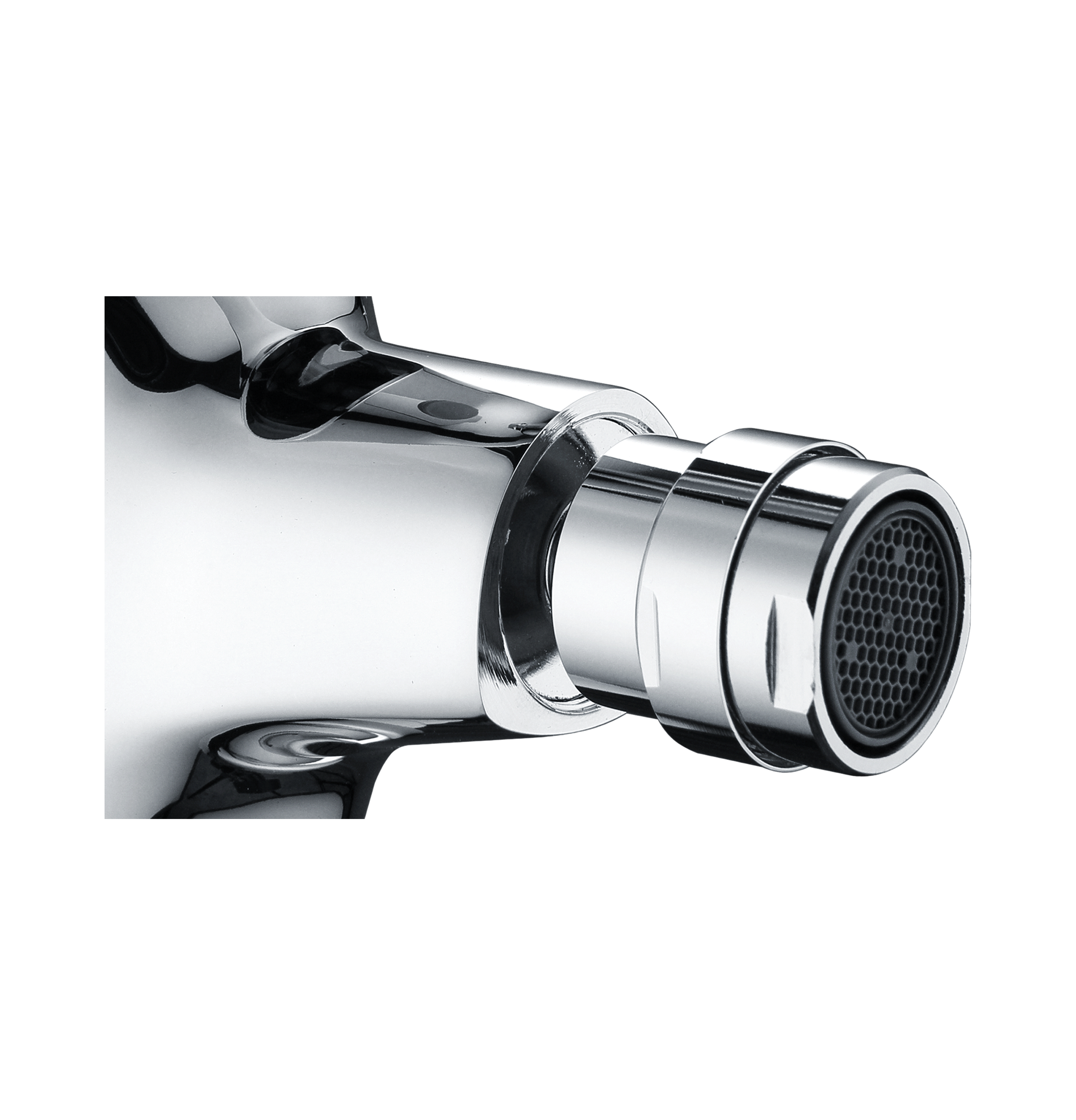 Grifo monomando de bidé SENSEA Natu cromo brillo. Latón - 7