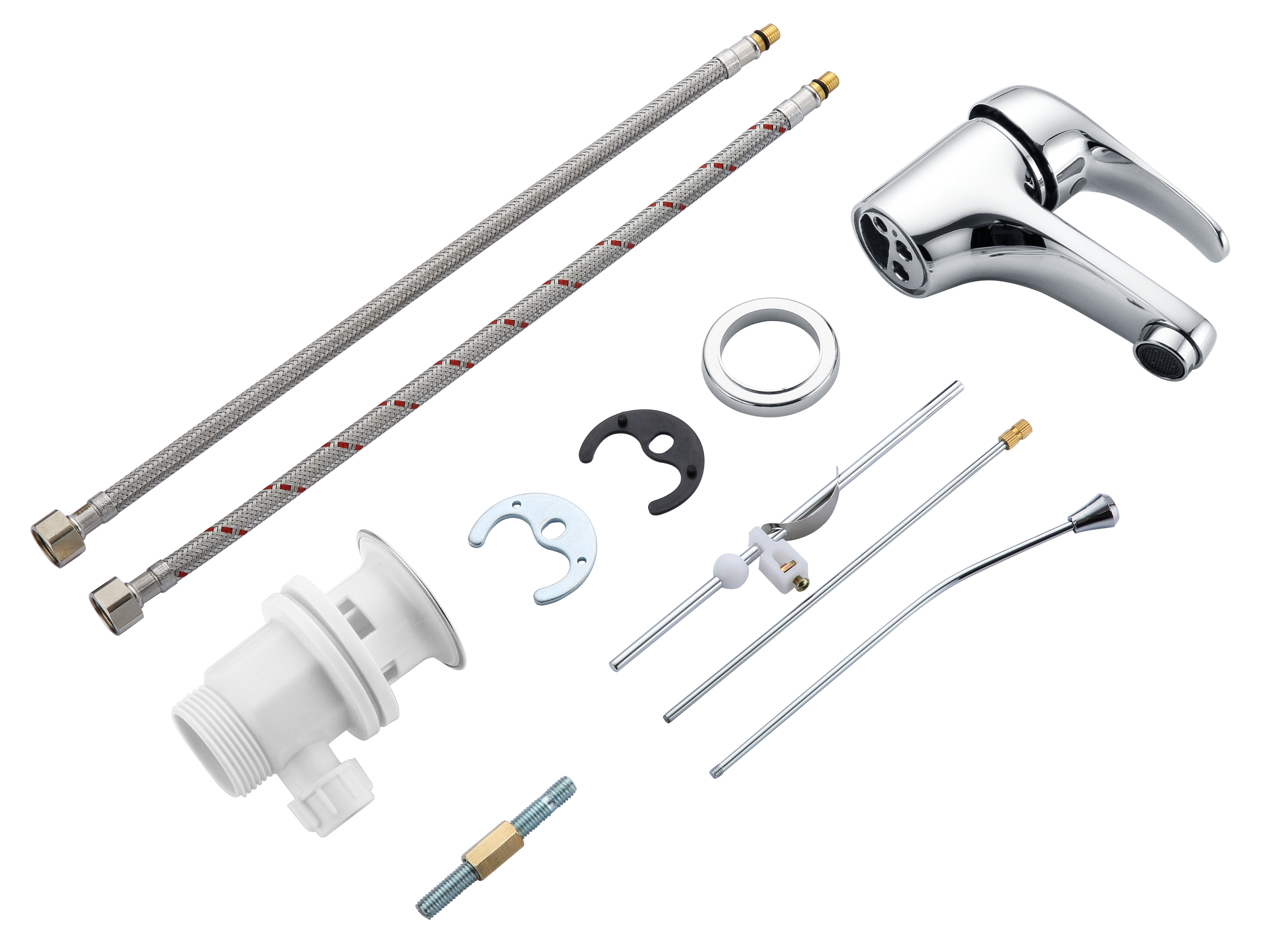 Torneira de lavatório monocomando cromado Sensea Natu - 3