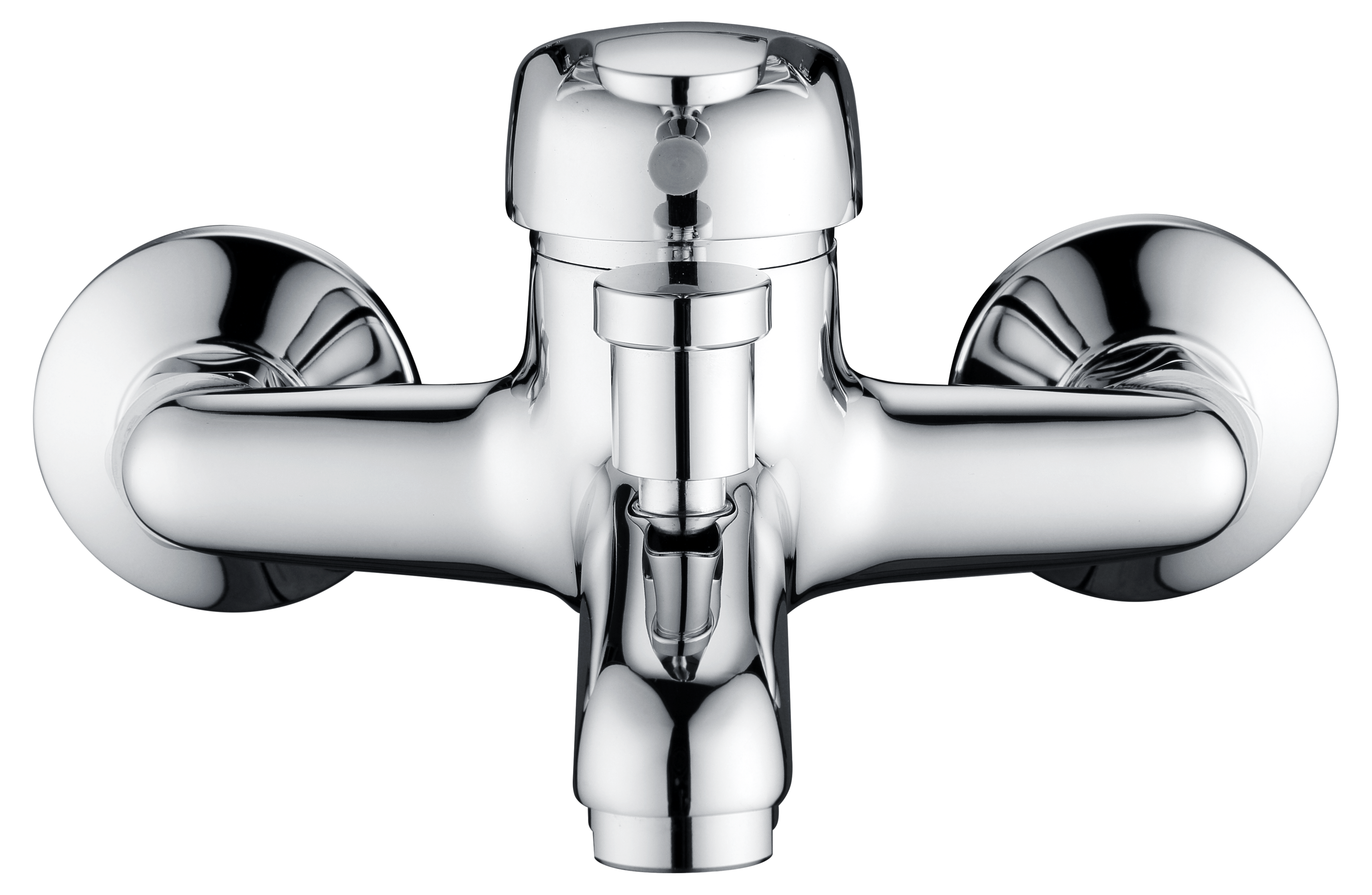 Grifo de bañera monomando SENSEA Natu cromo brillo Latón - 14