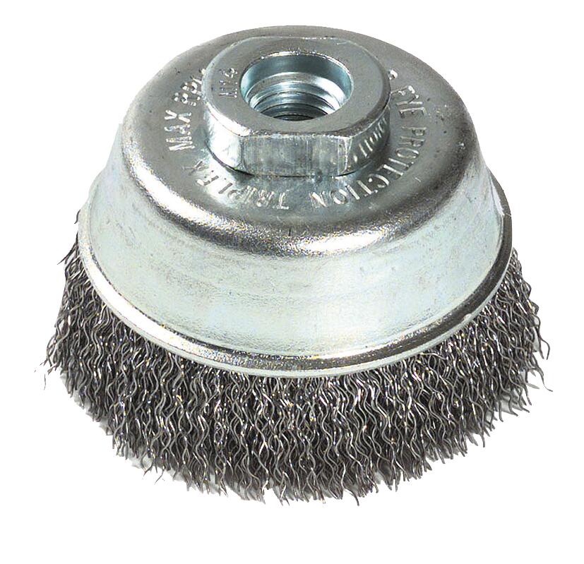 Brosse coupe meuleuse pour métal TIVOLY, Diam.75 mm - 2