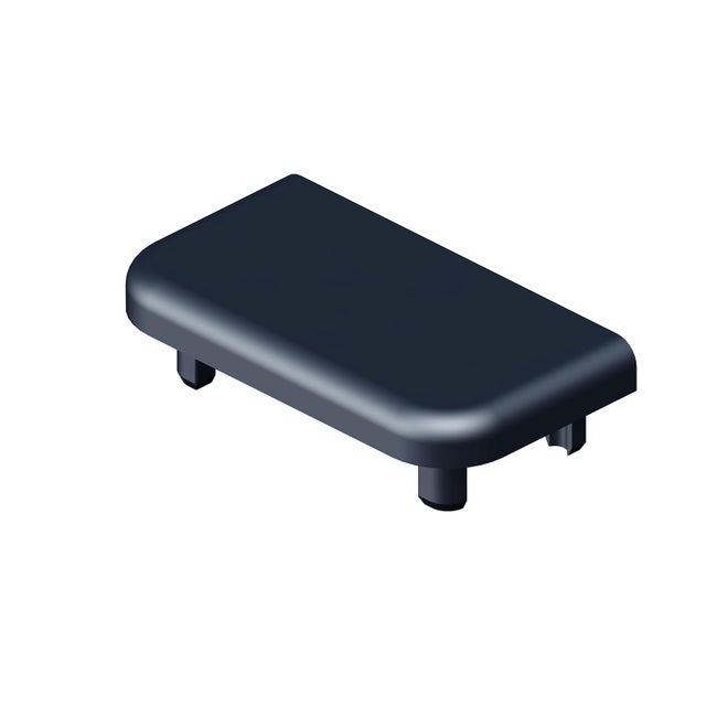 Tapa para poste de PVC gris KLOS UP