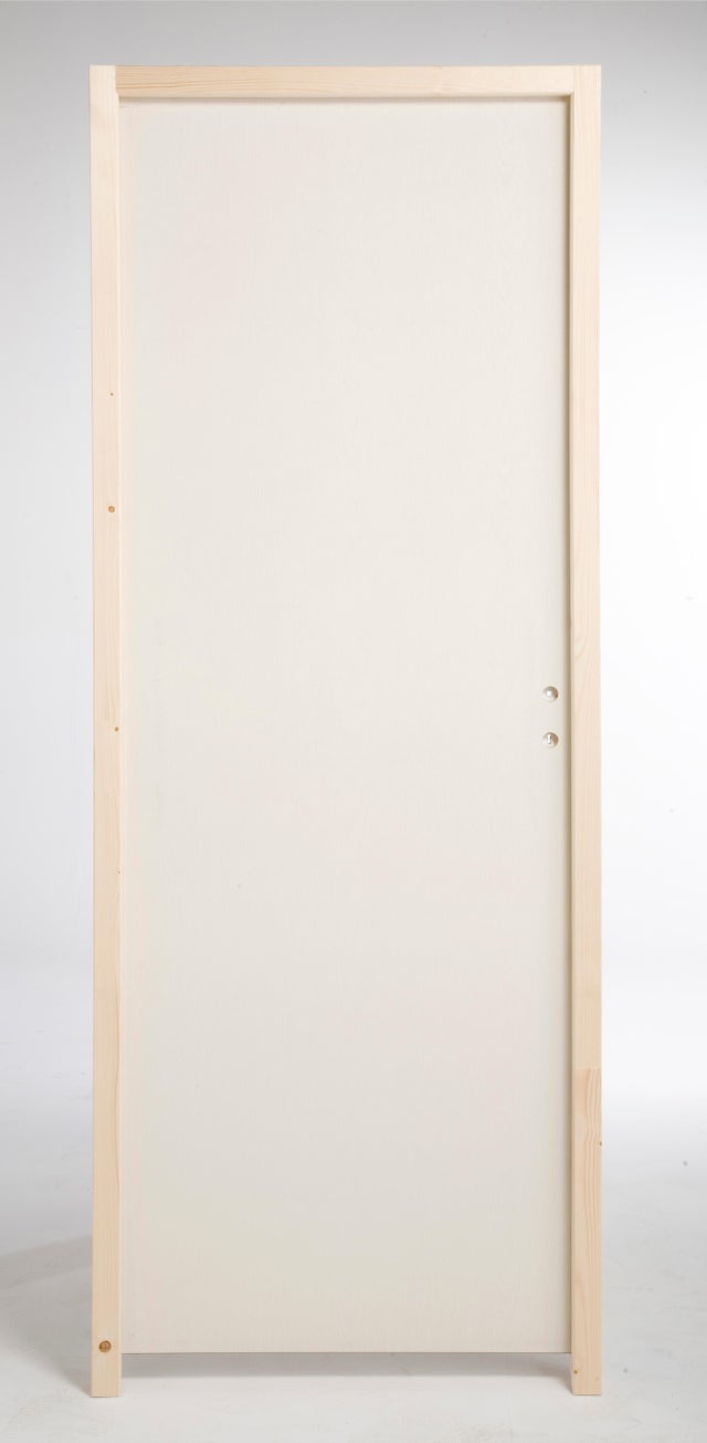 Bloc-porte isoplane huisserie 65mm H.204 x l.63 cm, poussant gauche