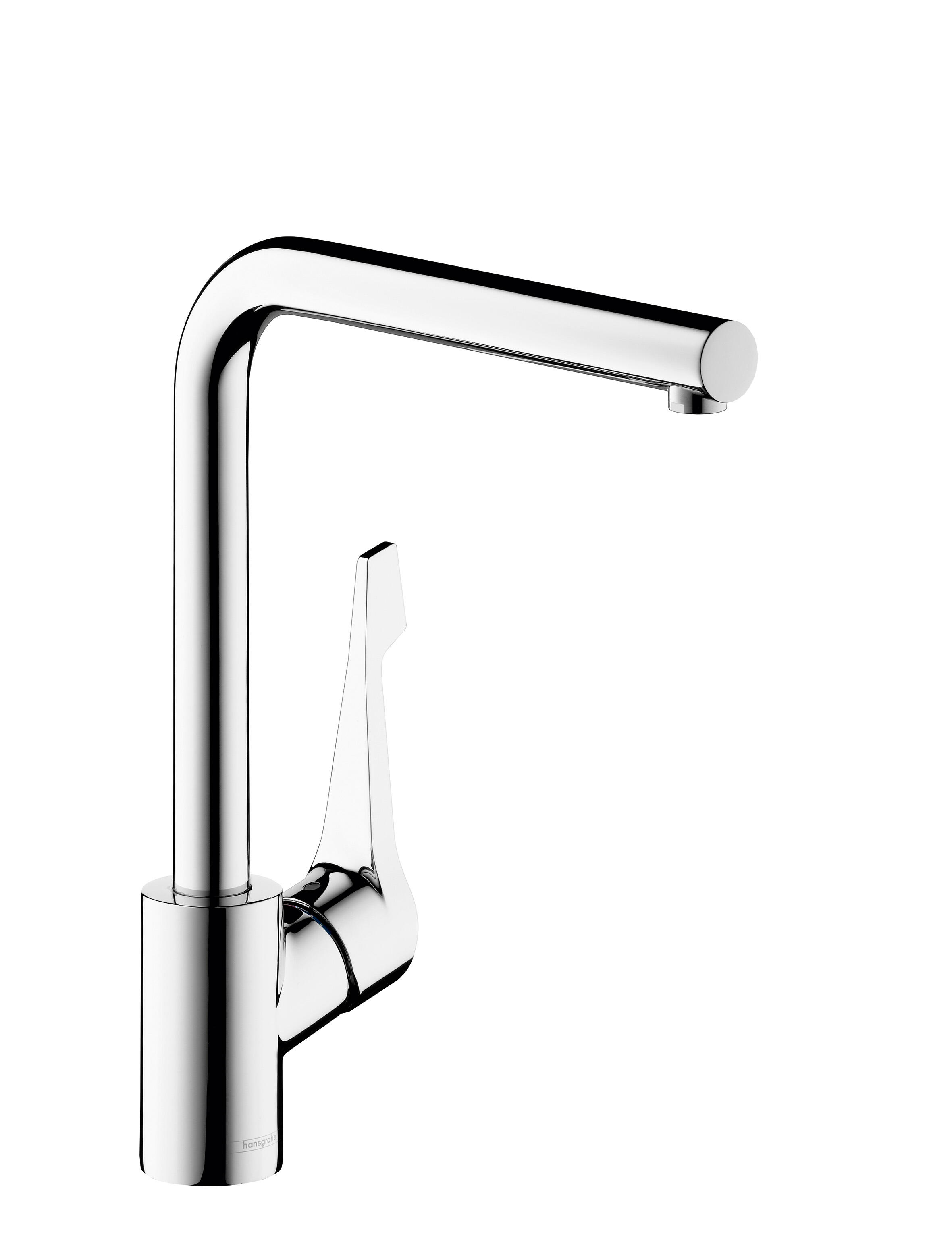 Rubinetto da cucina fisso a l Cento L argento cromato lucido HANSGROHE - 9