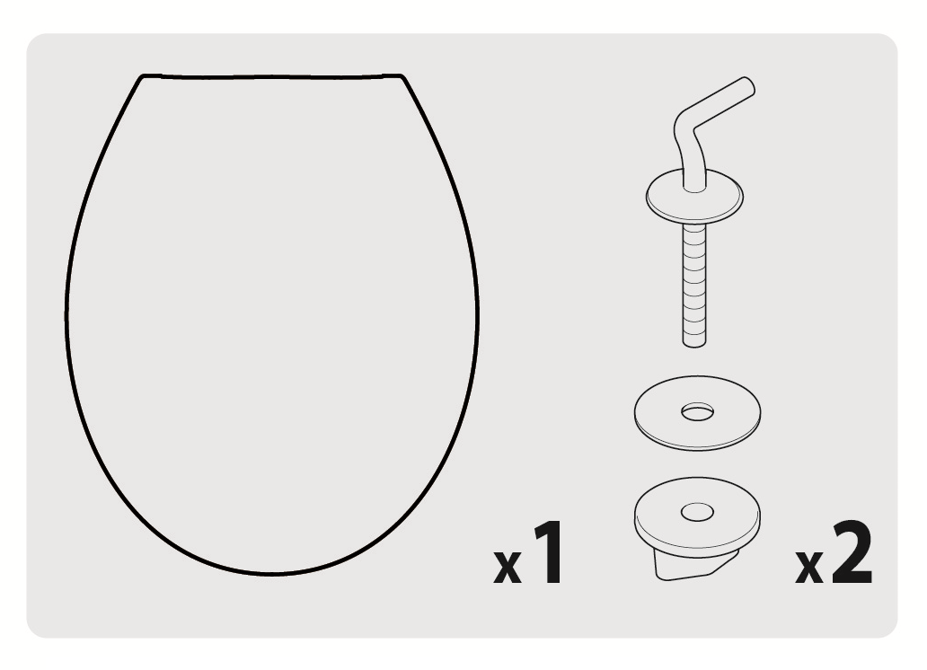 Abattant WC polypropylène blanc SENSEA Essential - 8