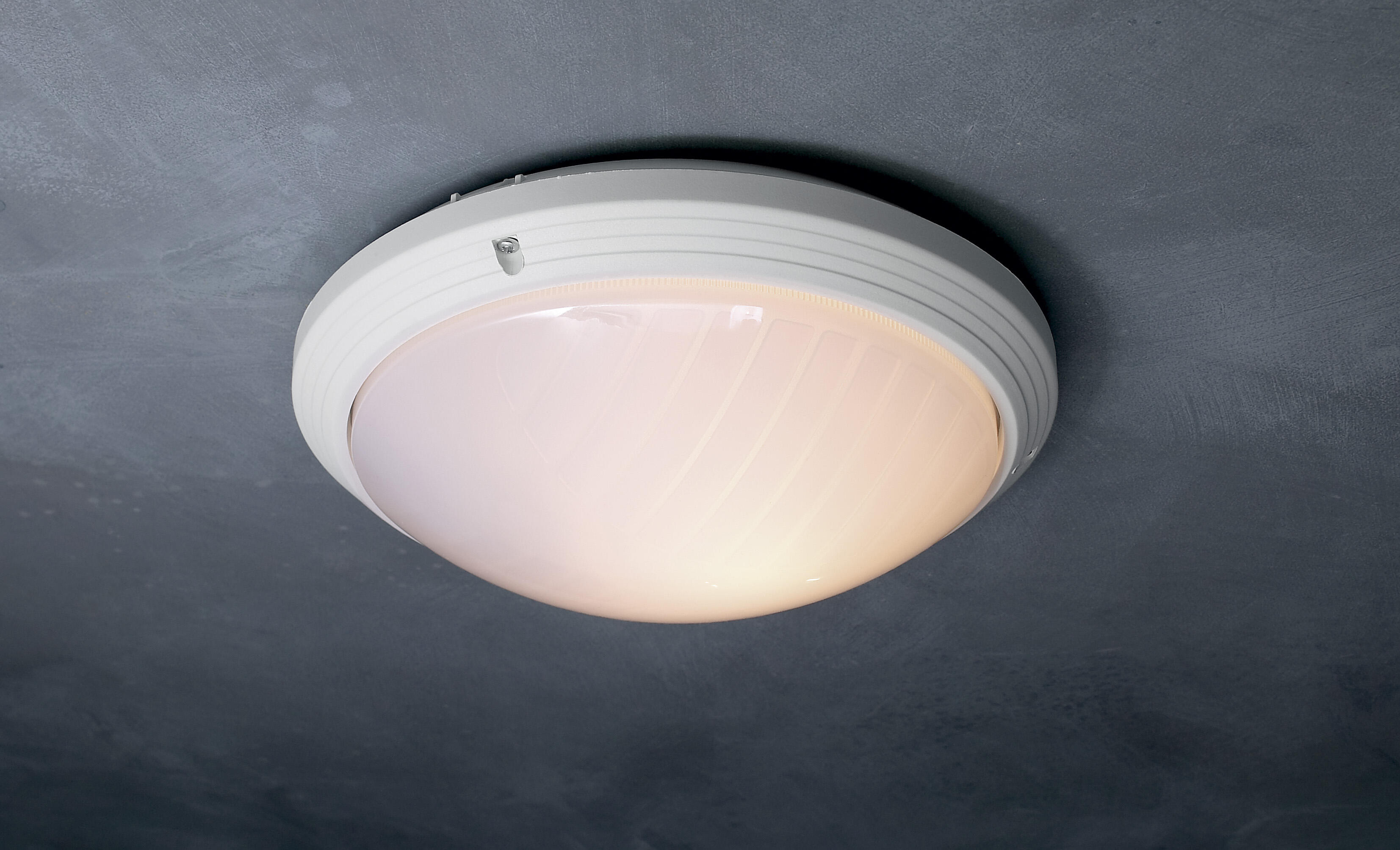 Dopo Lighting-CLIC CLAC GLOBE Balise Extérieure H.42cm-(ø27 Cm)-E27 42W- Polyamide-noir-ip44