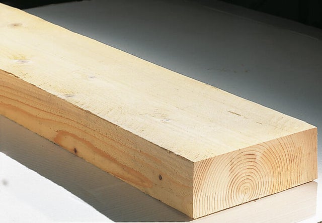 Bastaing (solive) sapin (épicéa) traité, 63x175 mm, long 4 m, choix 2, classe 2