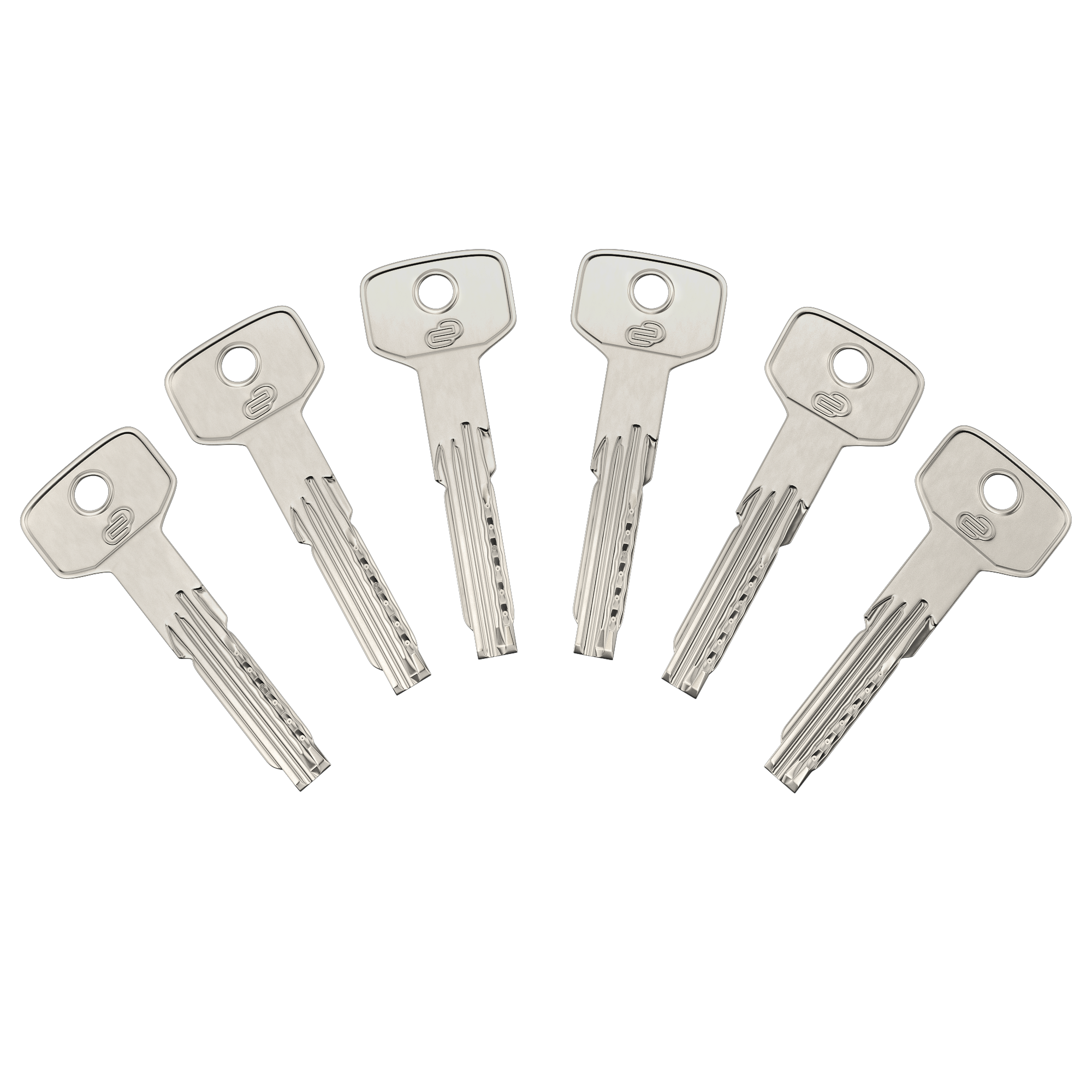 2 cylindres de serrure STANDERS Lock+ débrayable L.30 + 30mm 6 clés - 2