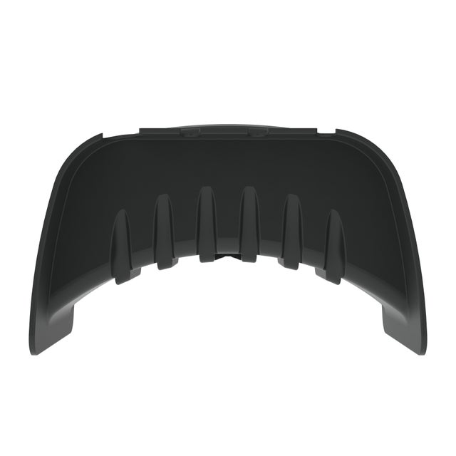 Support tuyau plastique Geolia noir