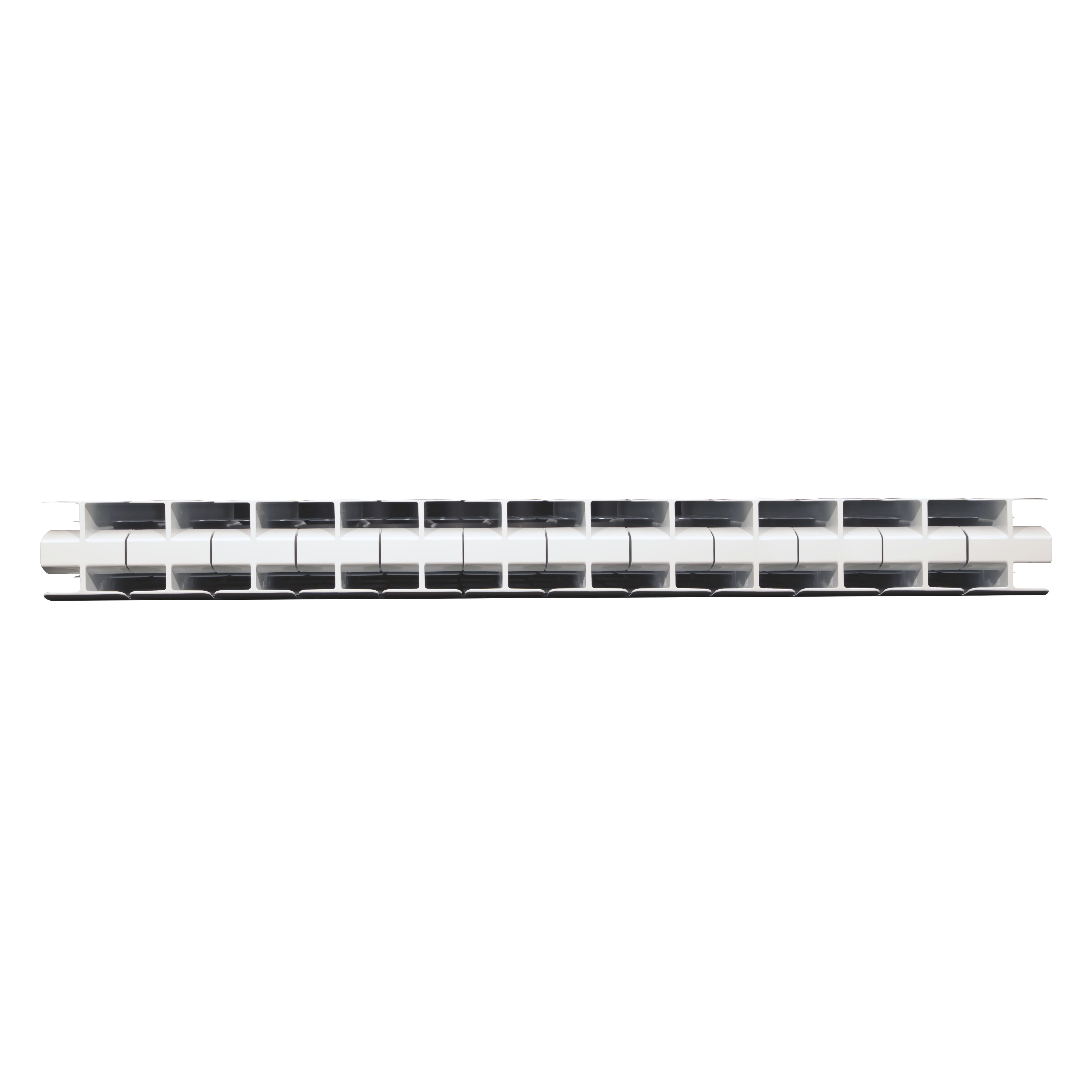 Radiateur eau chaude horizontal PRODIGE Modern blanc, 1722W H.65.7 x l.96 cm - 7