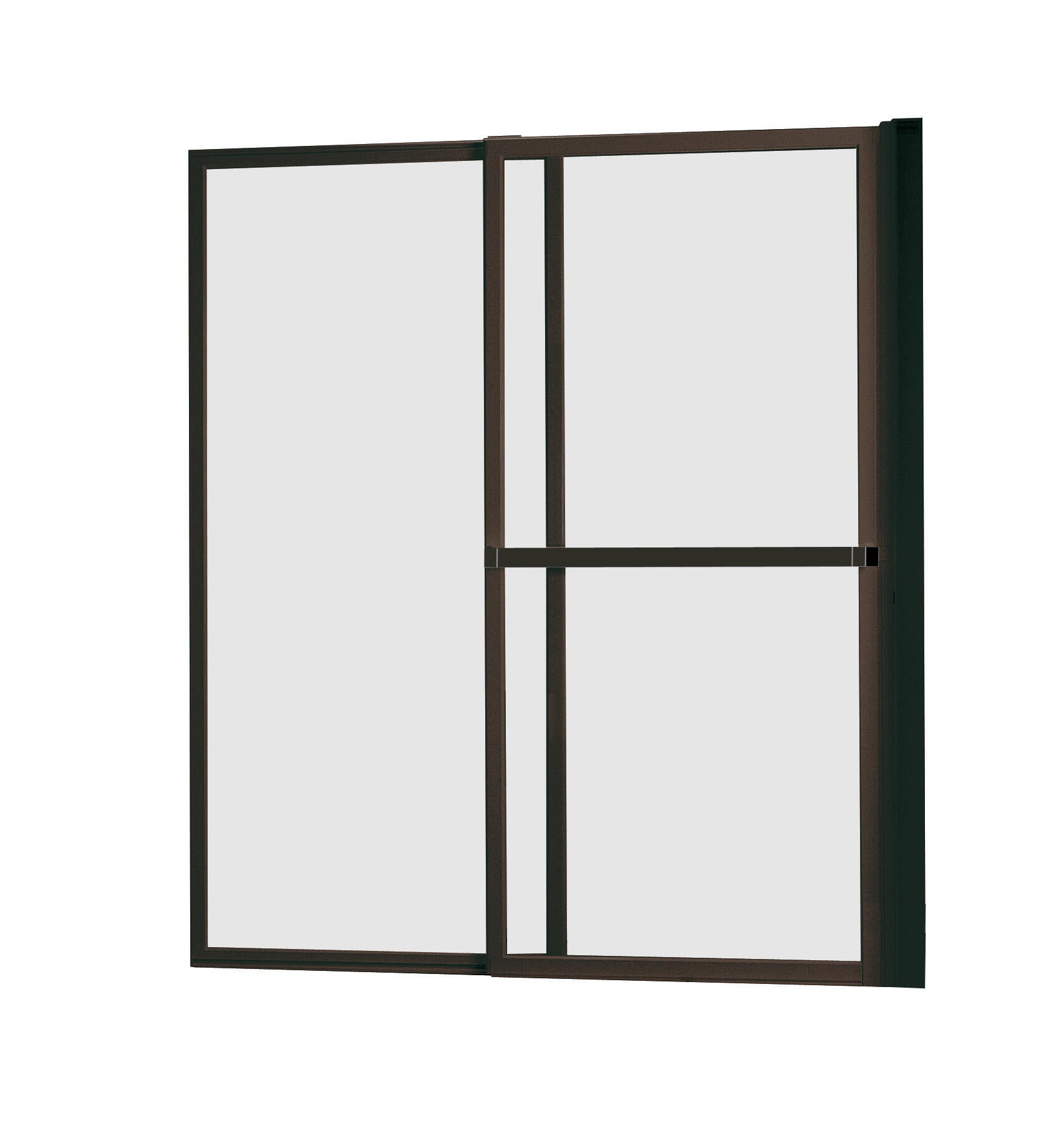 Pare-baignoire pivotant relevable transparent noir, H.140 x l.123 cm Lift - 5