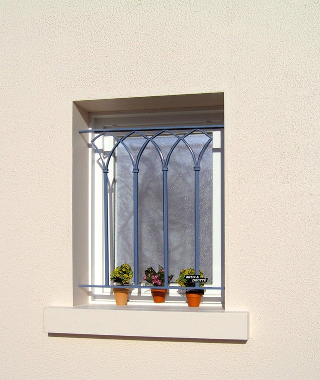 Grille de défense Barcelone, pour fenêtre dimension tableau l.60 x H.75 cm