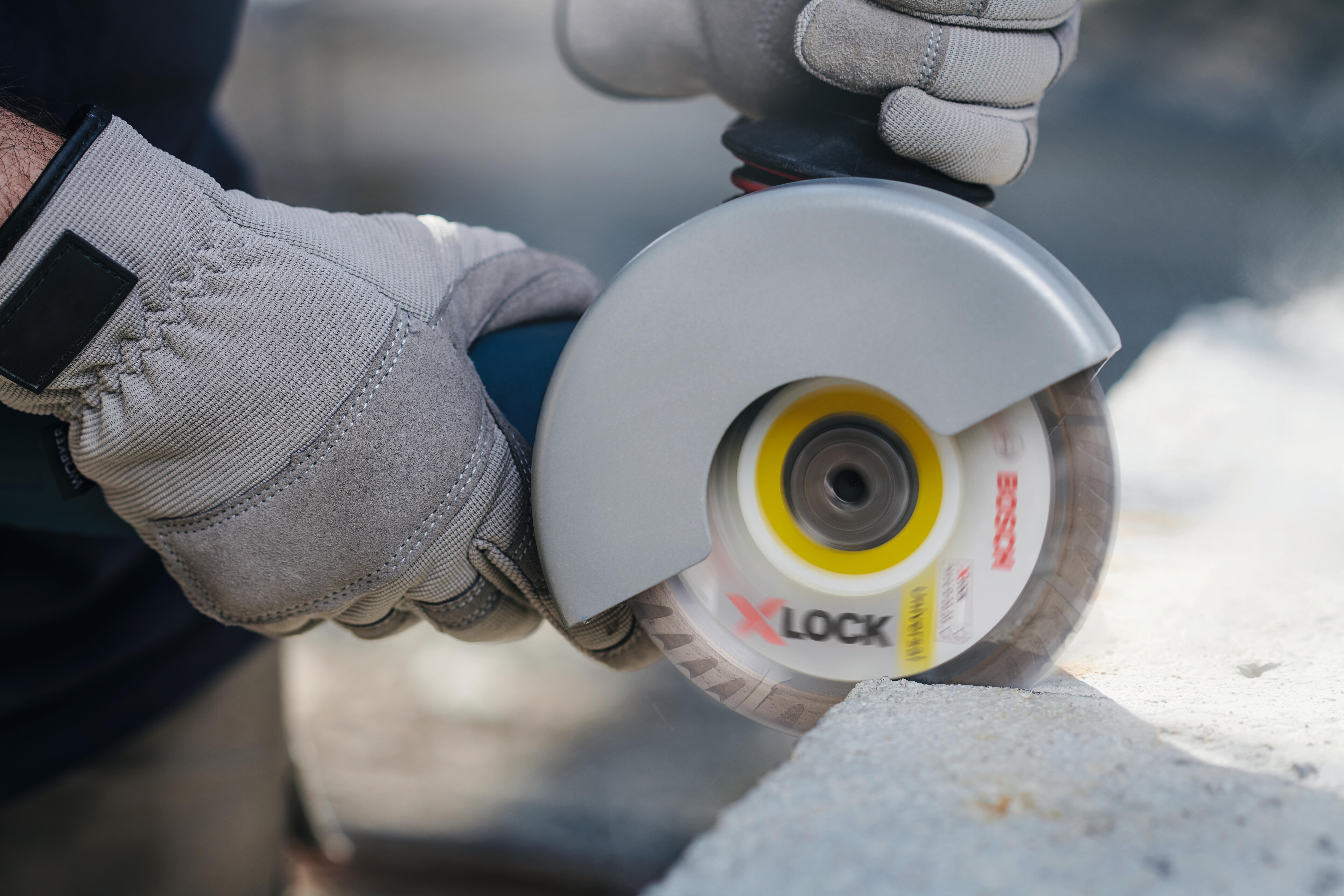 Disque diamanté pour carrelage Diam.125 mm BOSCH XLOCK - 2