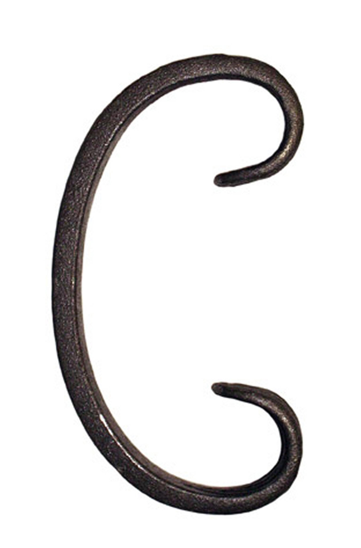 Volute à clipser à clipser Fer prépeint, 11 x 6 cm | Leroy Merlin